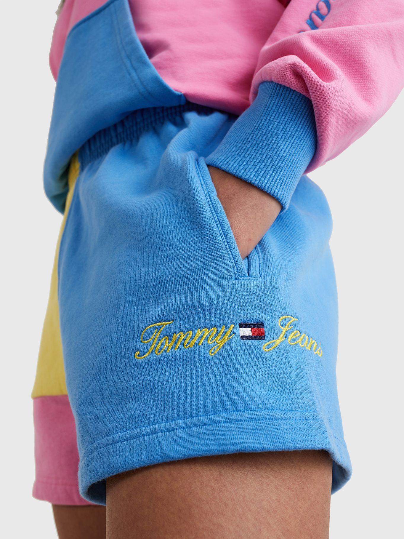 Shorts Pop Color Block Celeste Tommy Hilfiger-4