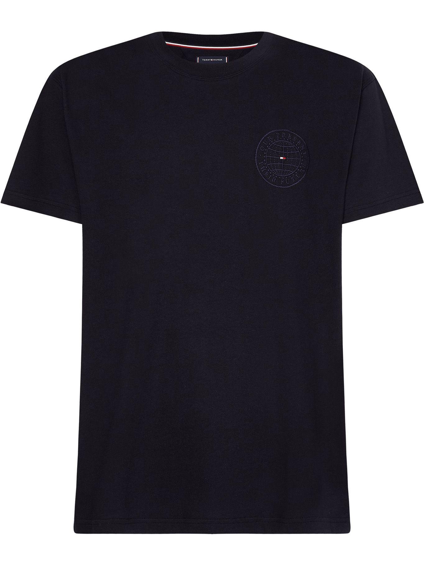 Polera Logo Earth Day Azul Tommy Hilfiger JN2-0