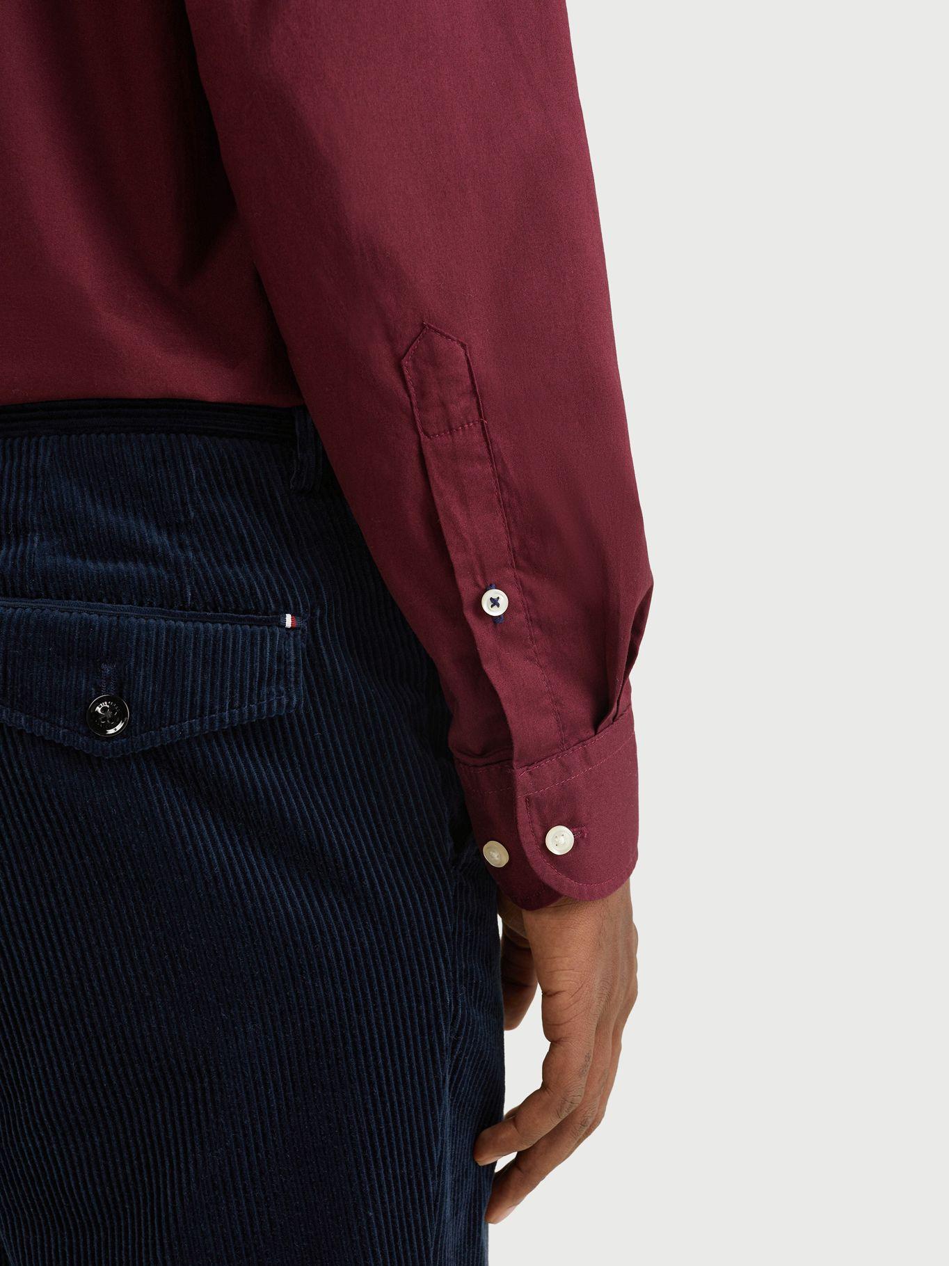 Camisa Natural Soft Solid Rojo Tommy Hilfiger-4