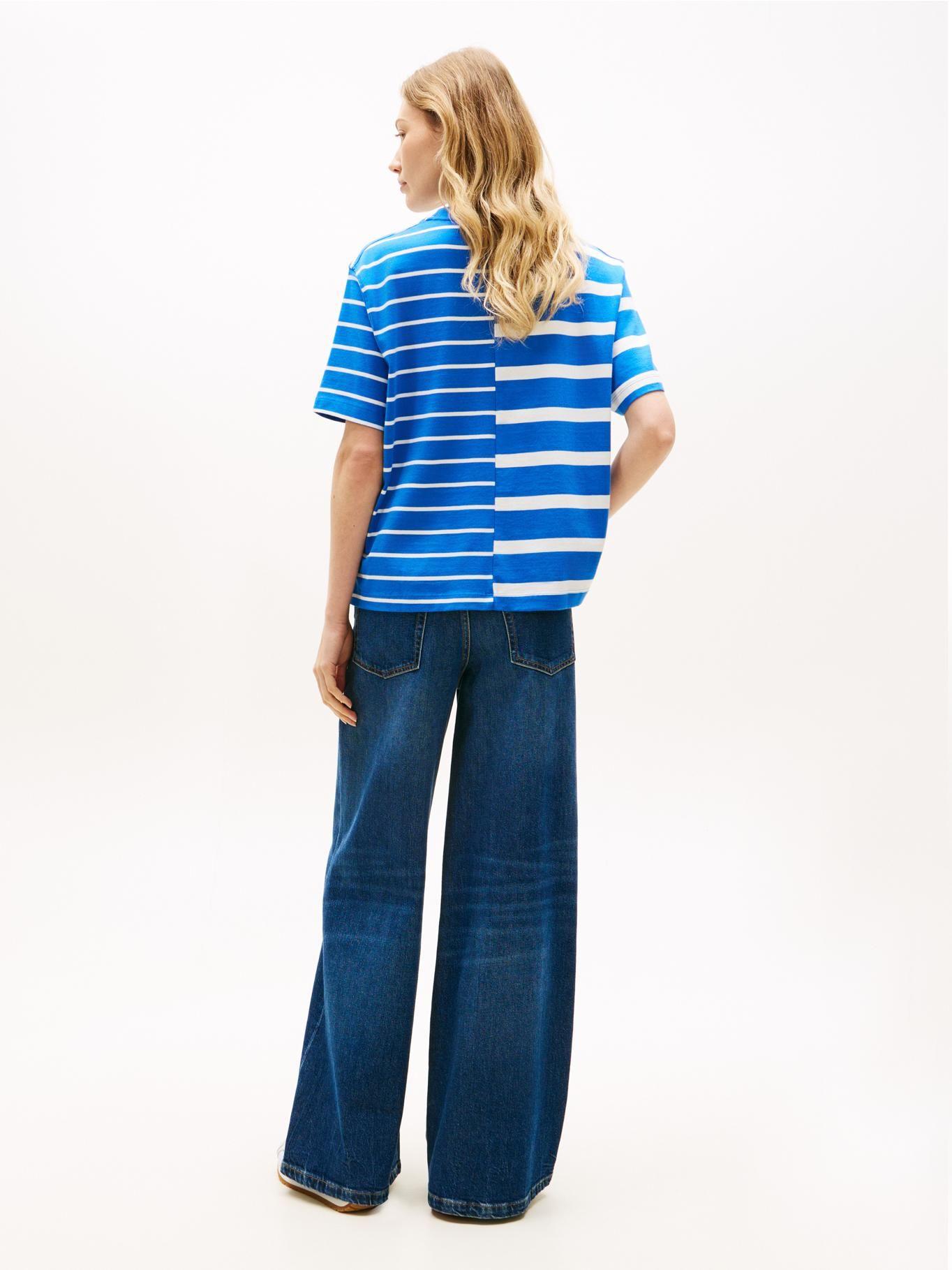 Polera De Rayas Mixtas Relaxed Fit-2