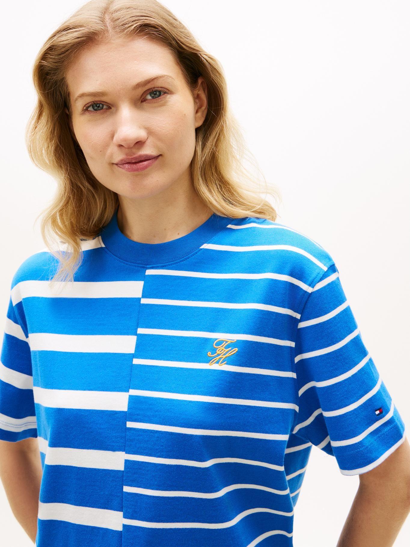 Polera De Rayas Mixtas Relaxed Fit-3