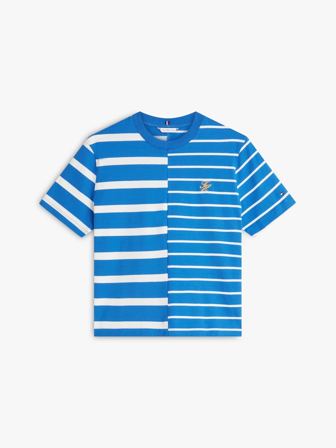 Polera De Rayas Mixtas Relaxed Fit-4