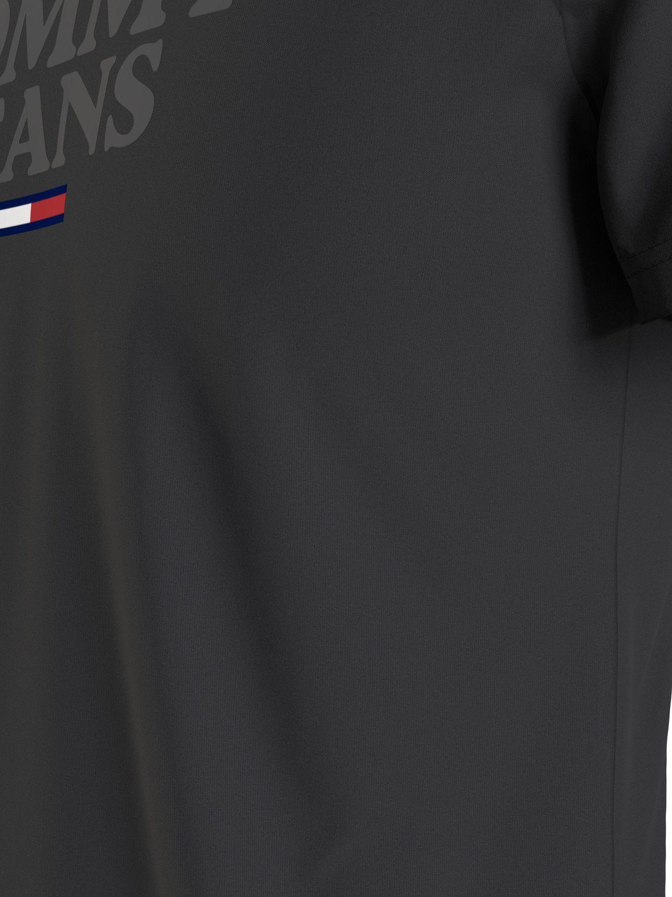 Polera Tonal Entry Graphic Logo Negro Tommy Jeans-4