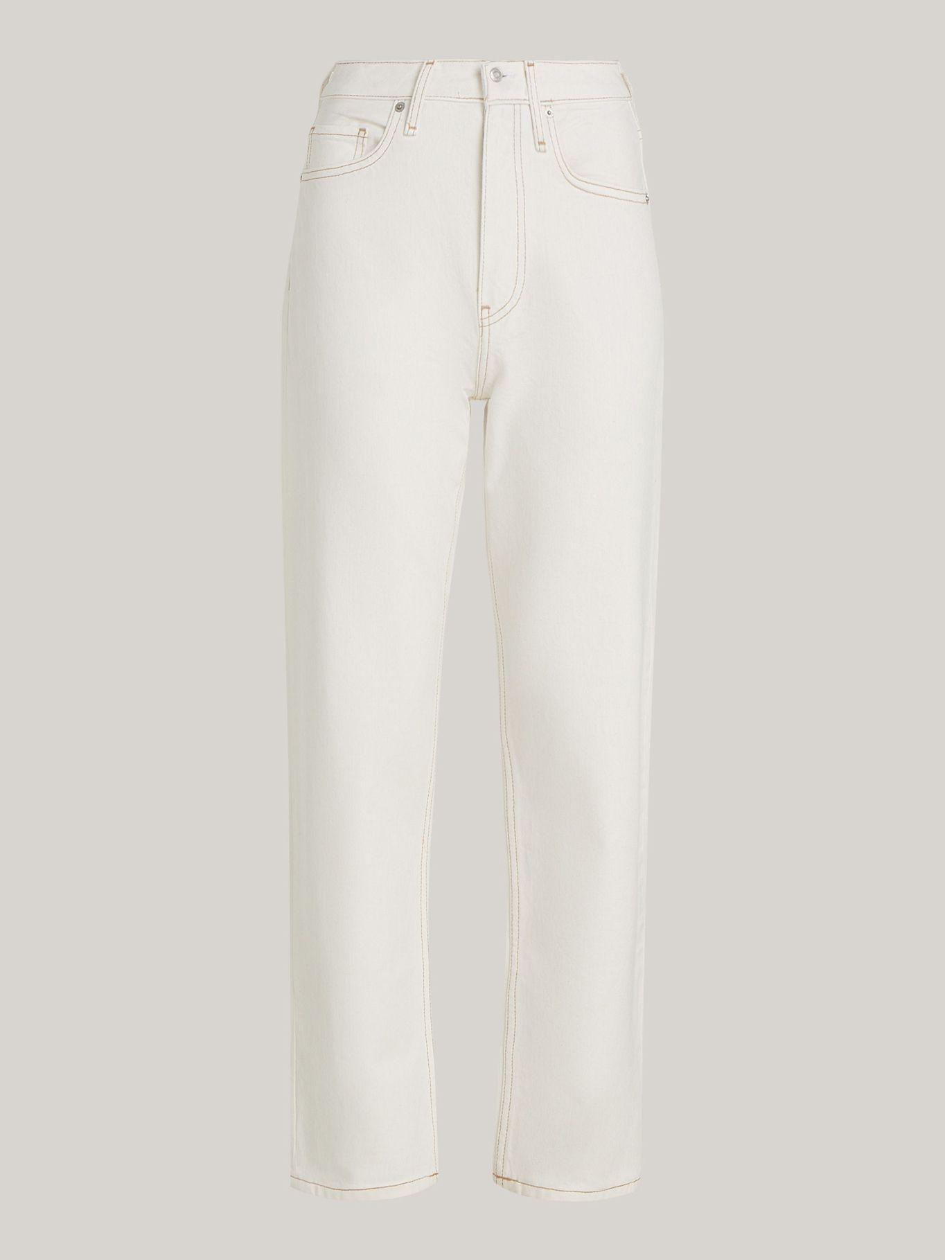 Jeans Classic De Talle Alto Blanco Tommy Hilfiger-4