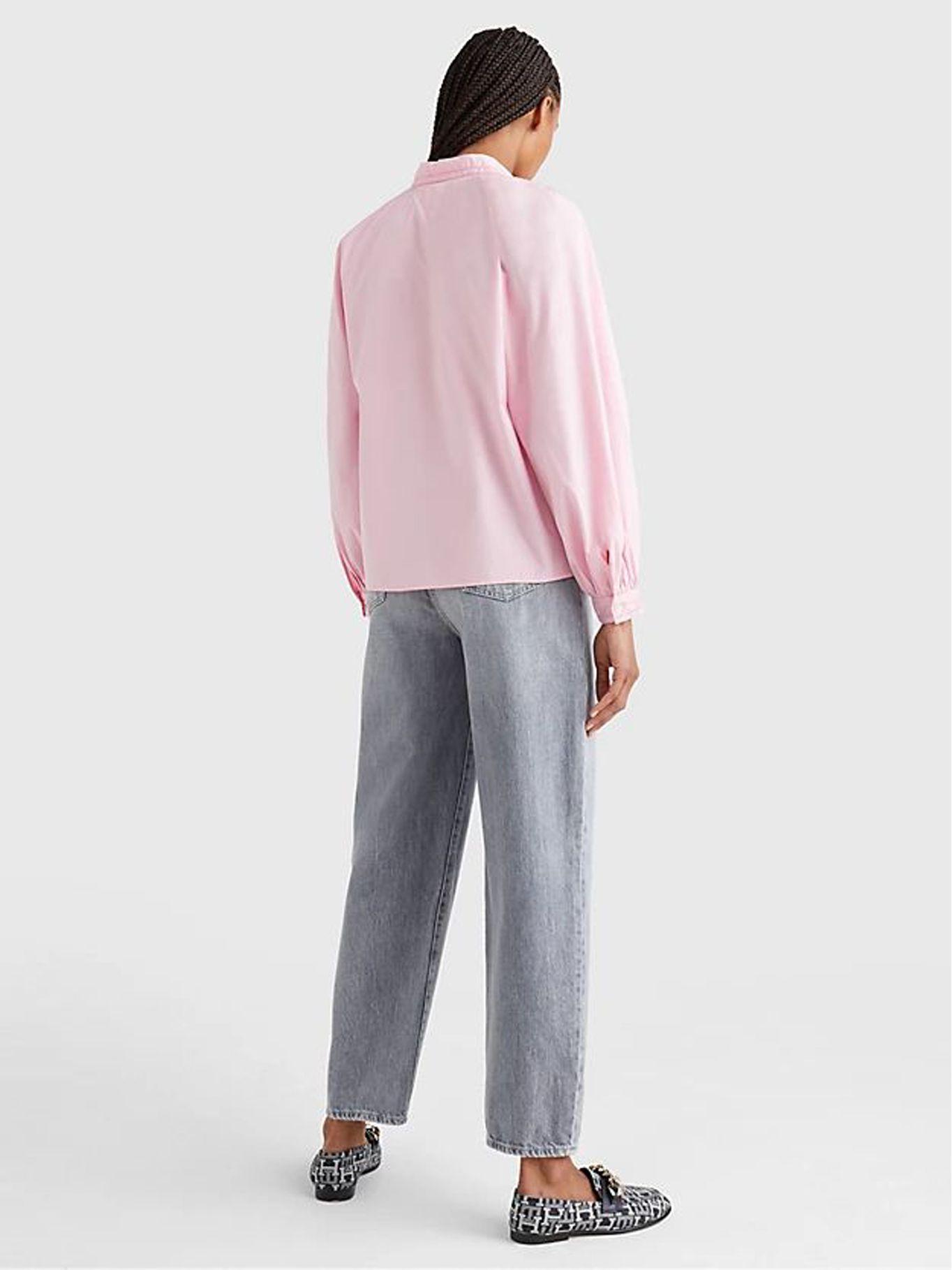 Camisa Relaxed Solid Raglan Rosado Tommy Hilfiger-2