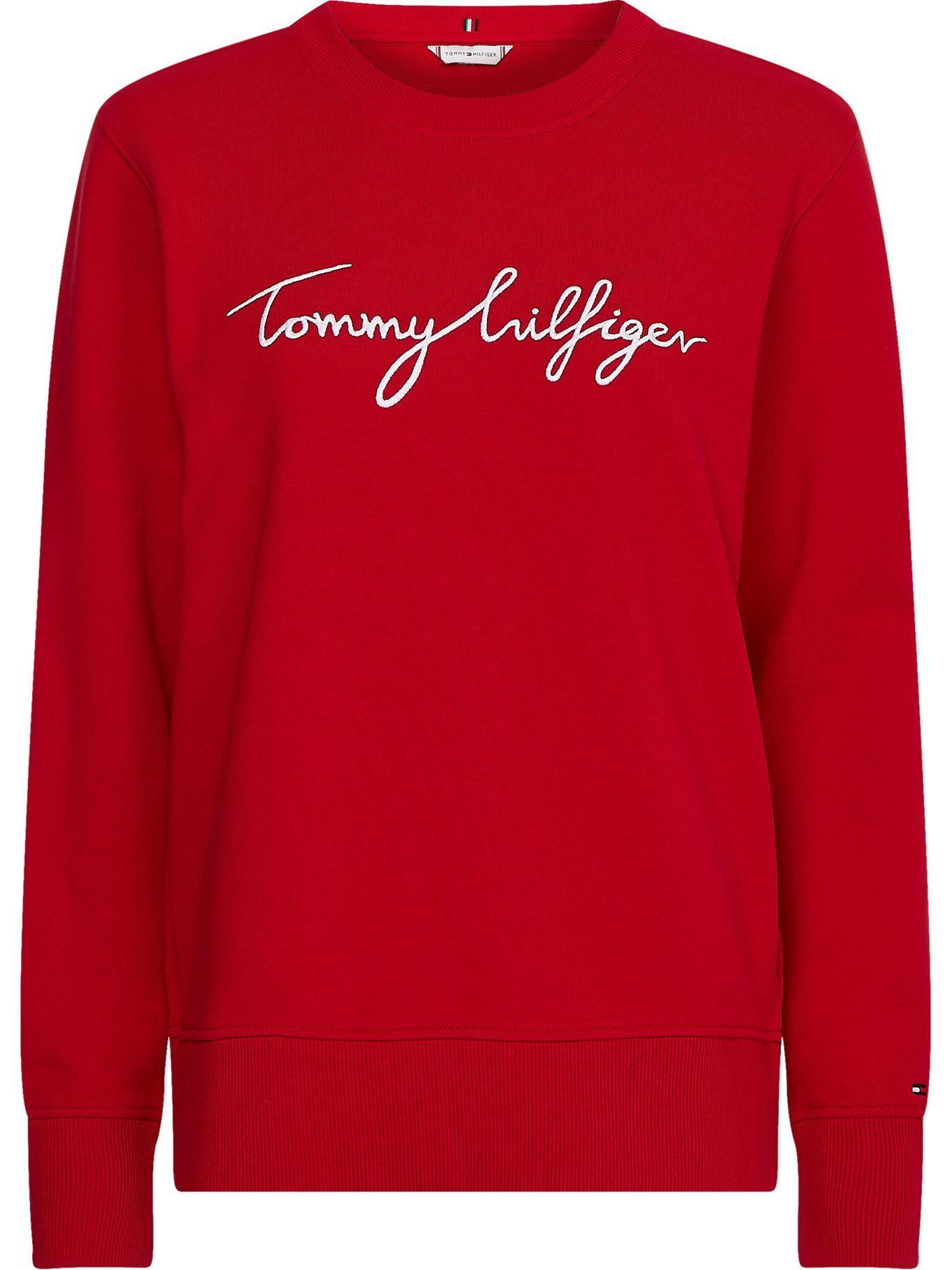 Polerón Graphic Rojo Tommy Hilfiger F2-0