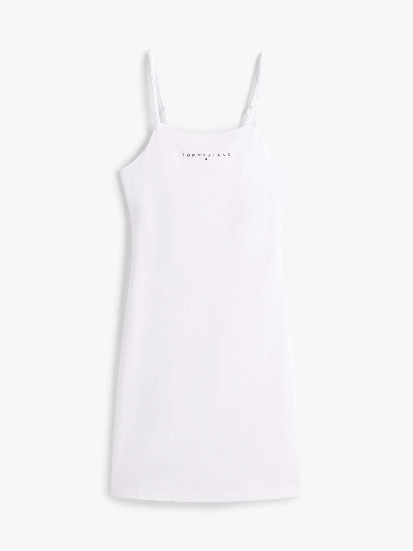 Vestido Linear Con Logo Script-4