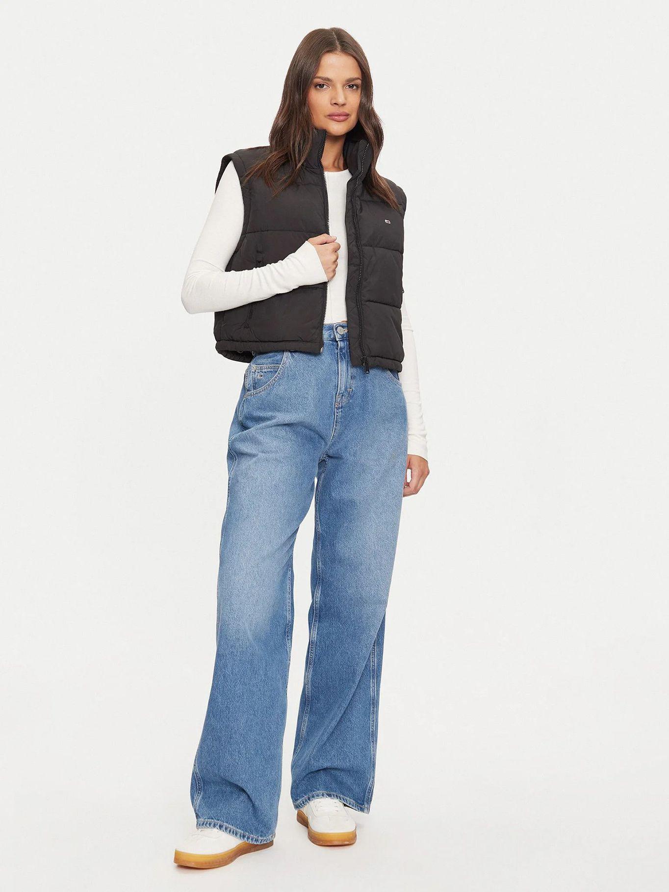 Parka Vest Essential Acolchada Negro Tommy Hilfiger-1