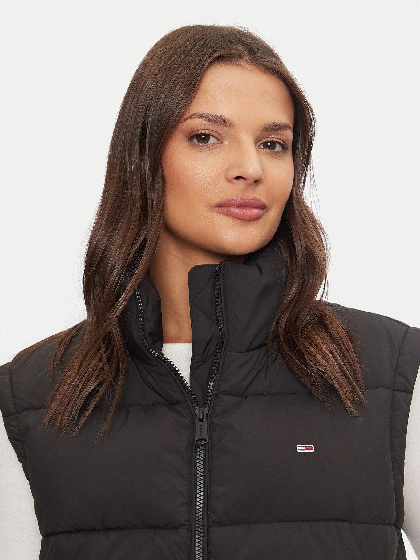 Parka Vest Essential Acolchada Negro Tommy Hilfiger-3