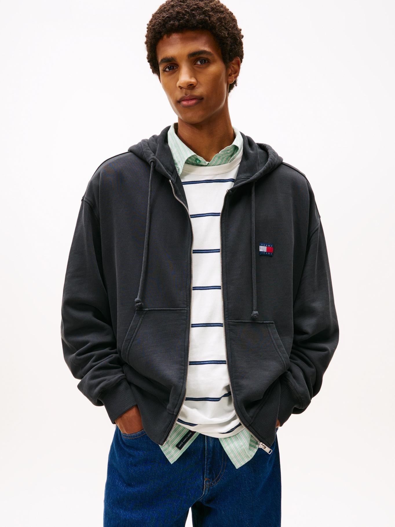Polerón Hoodie 90S New Classic Gris Tommy Jeans-0