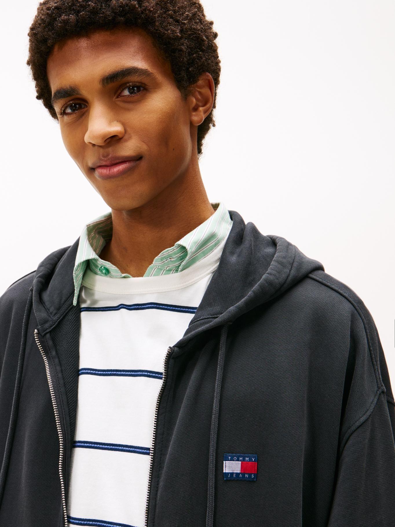 Polerón Hoodie 90S New Classic Gris Tommy Jeans-3
