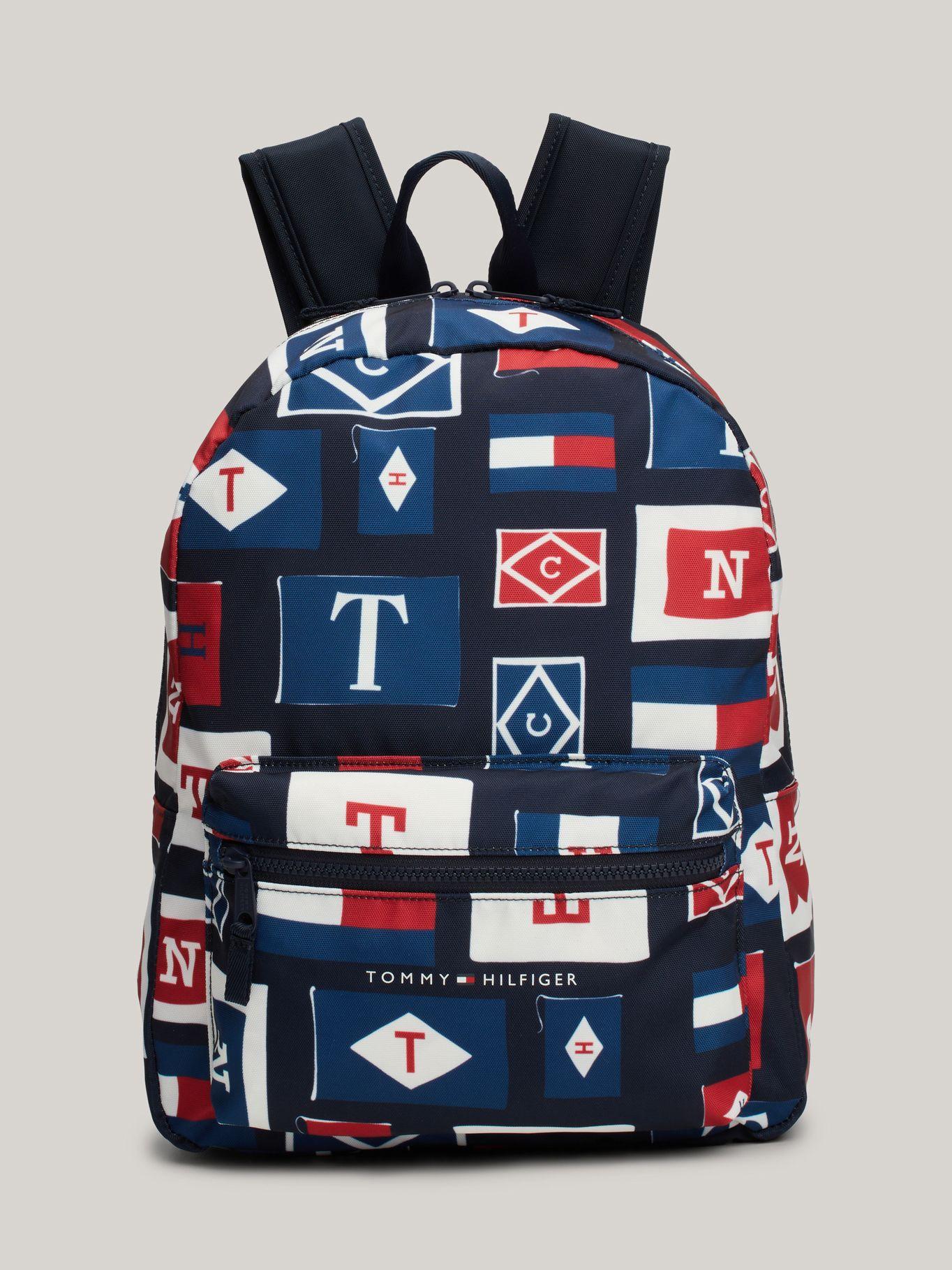 Mochila Kids Estampada Multicolor Tommy Hilfiger-0