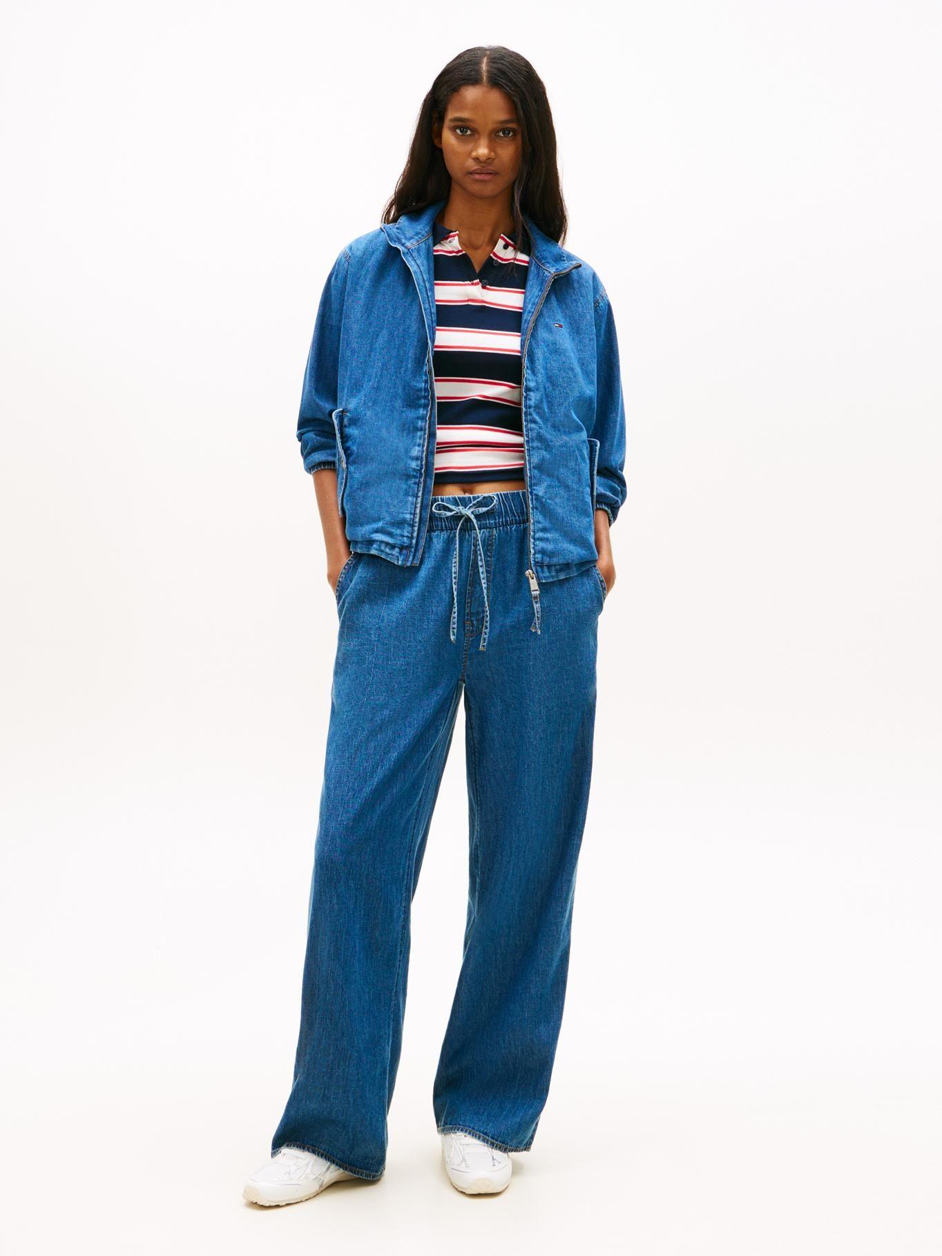 Pantalón Chambray Relaxed Fit-0