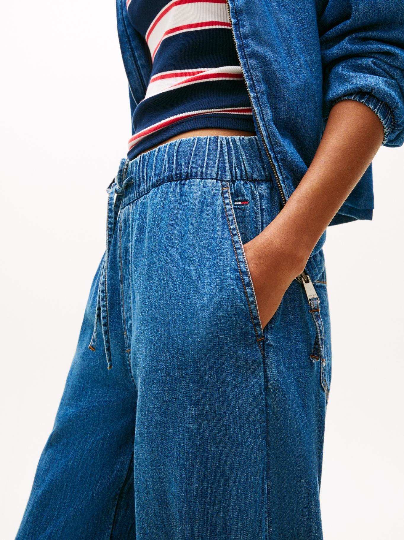 Pantalón Chambray Relaxed Fit-3