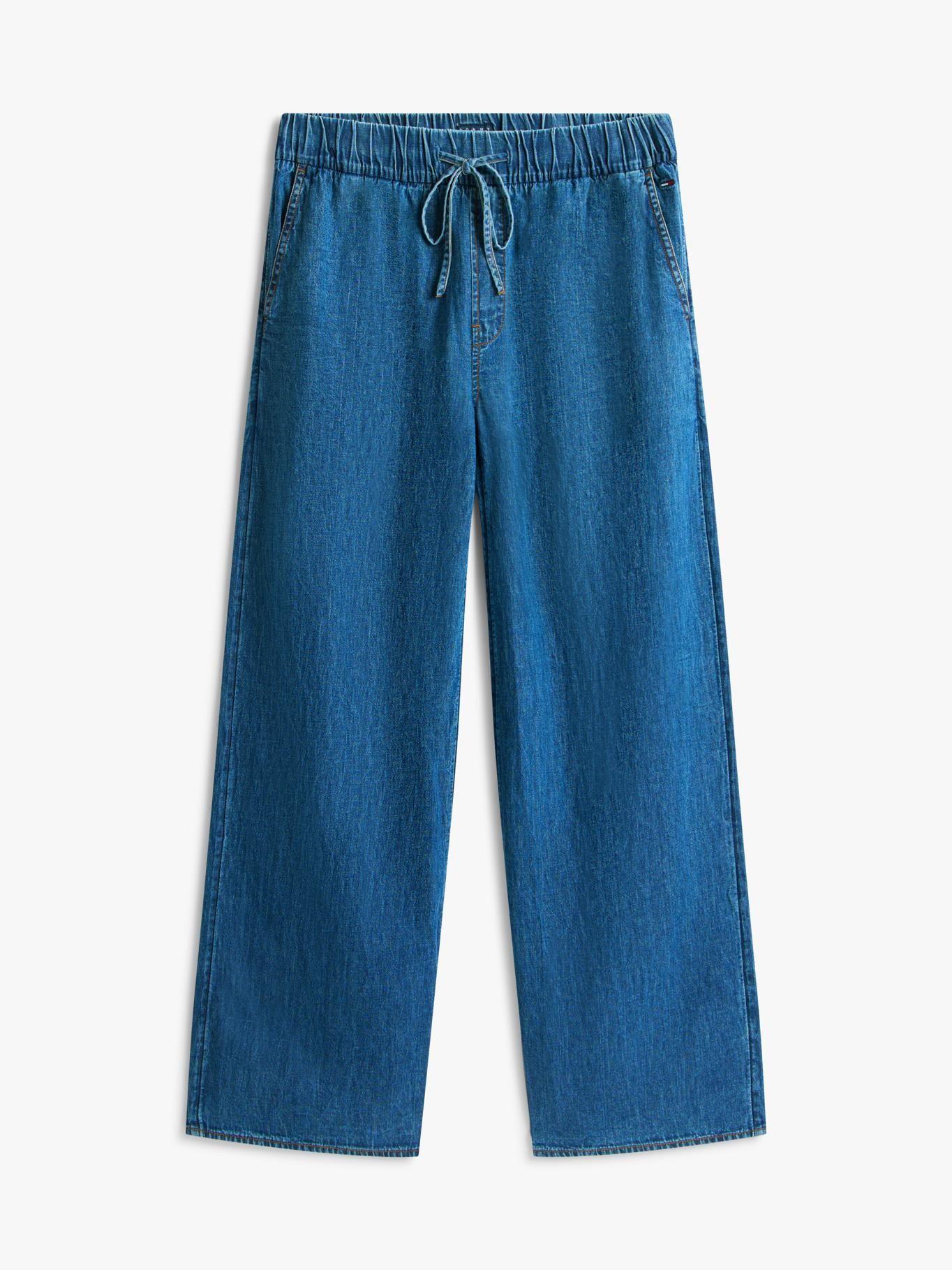 Pantalón Chambray Relaxed Fit-4