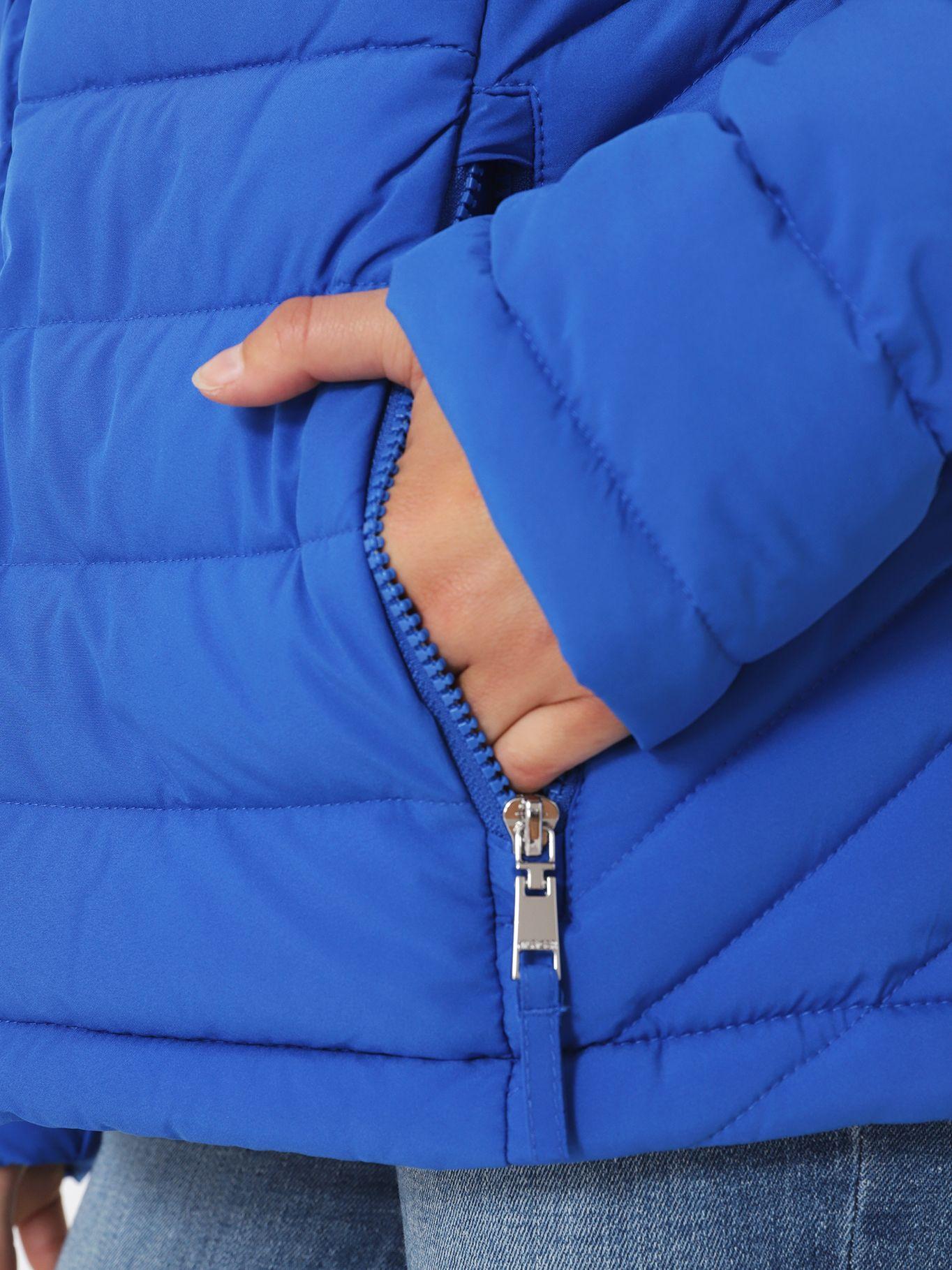 PARKA SOLID GORRO Y CIERRE AZUL TOMMY HILFIGER-4