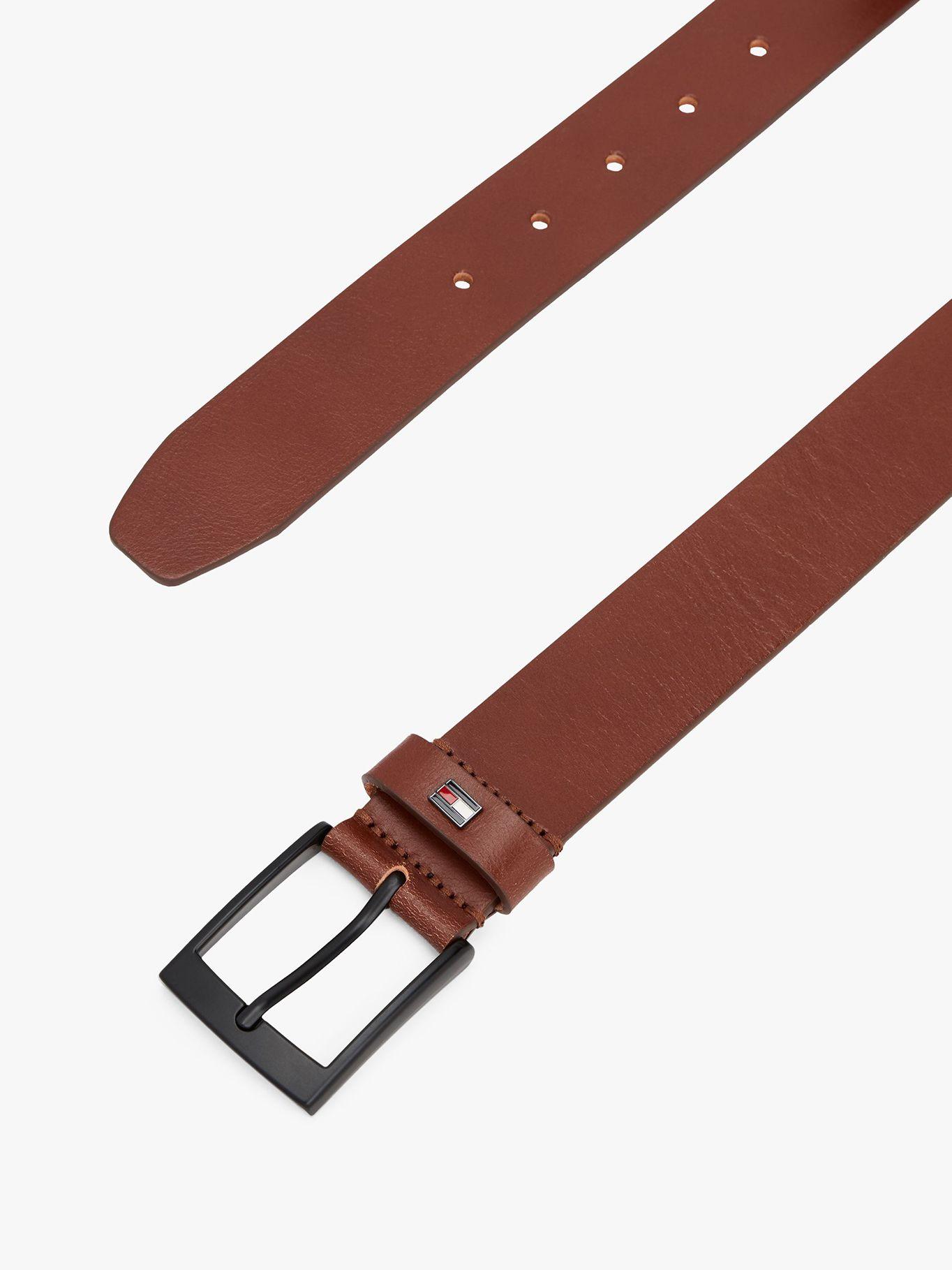 Cinturón Adan De Cuero Café Tommy Hilfiger-2