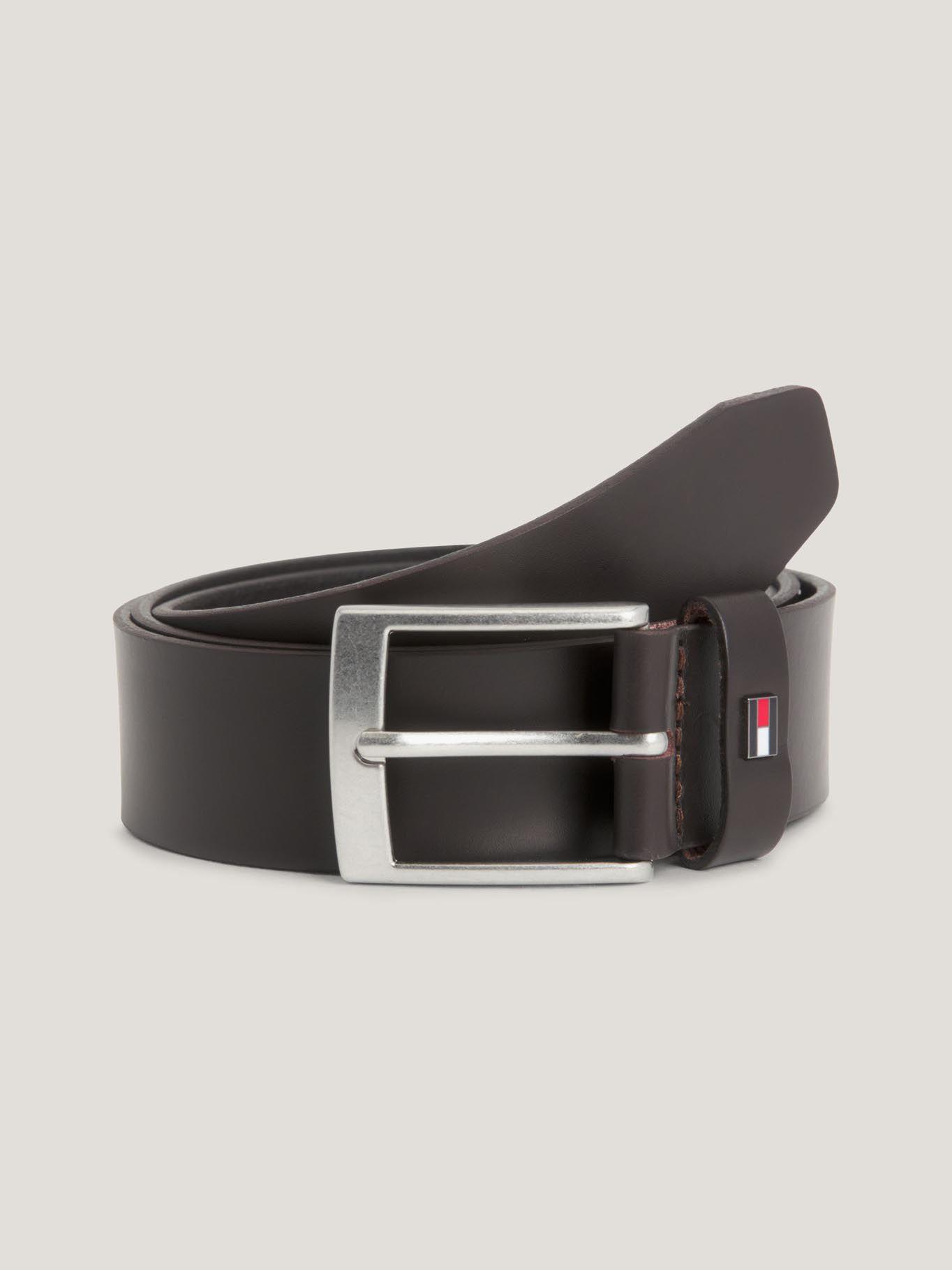 Cinturón Adan De Cuero Café Tommy Hilfiger-0