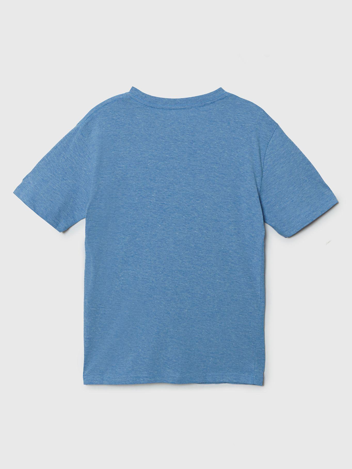 Polera Con Logo Bordado Celeste Tommy Hilfiger-1