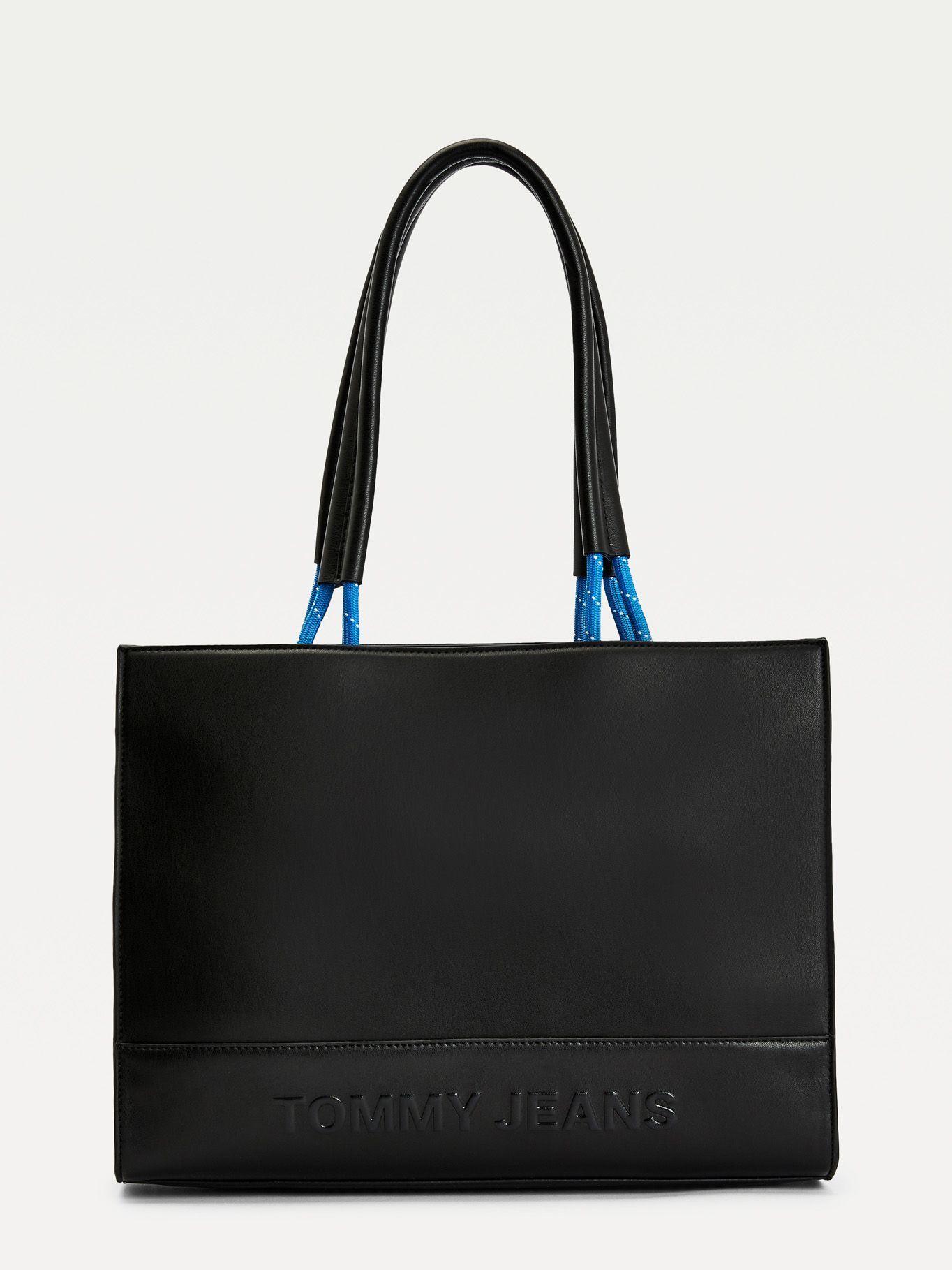 Bolso Tote Femme Con Detalles Negro Tommy Hilfiger-0