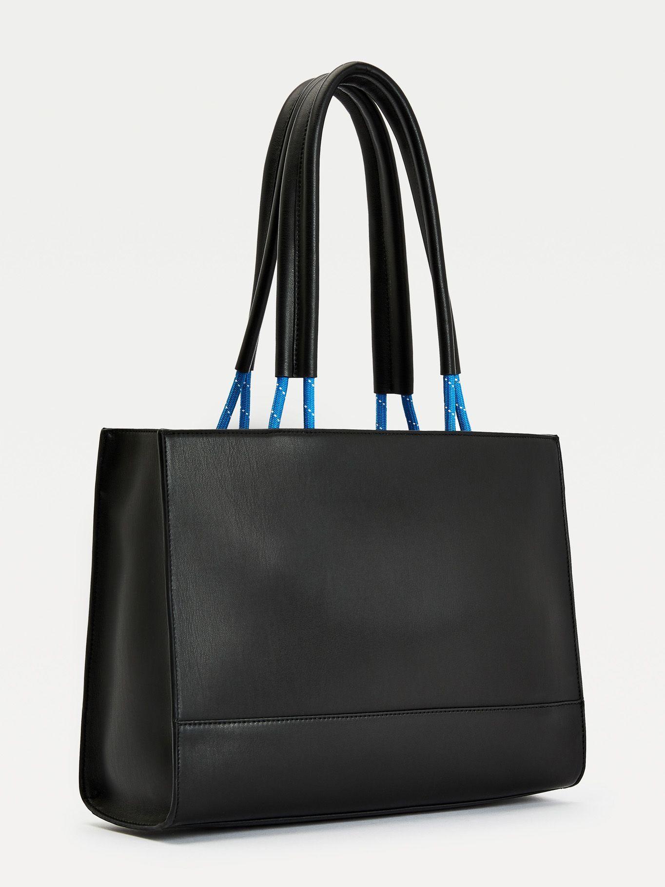 Bolso Tote Femme Con Detalles Negro Tommy Hilfiger-2