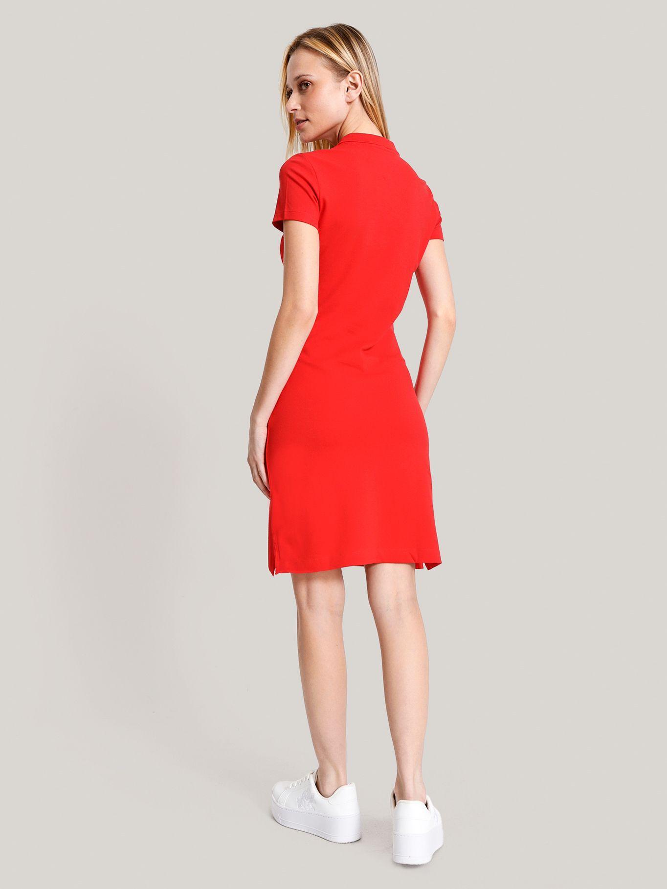 Vestido Polo Slim Fit  Rojo Tommy Hilfiger-2
