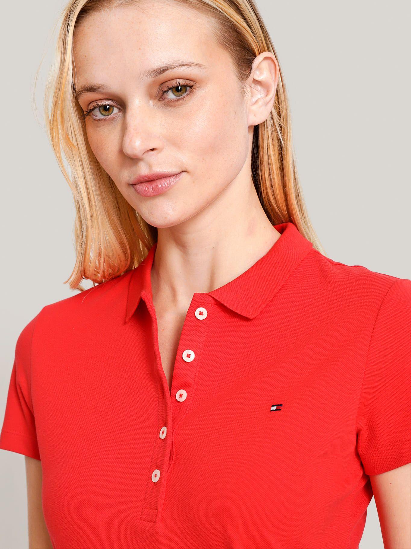 Vestido Polo Slim Fit  Rojo Tommy Hilfiger-3