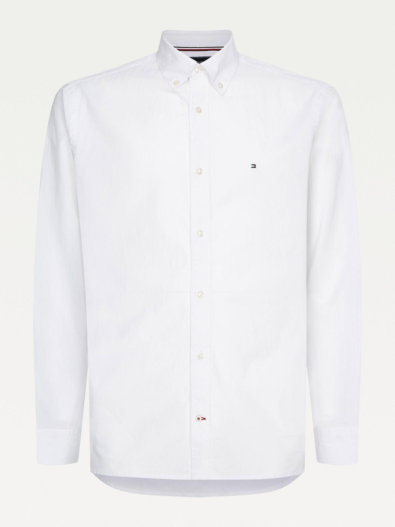 Camisa Popelín Soft Regular Fit Blanco Tommy Hilfiger-3