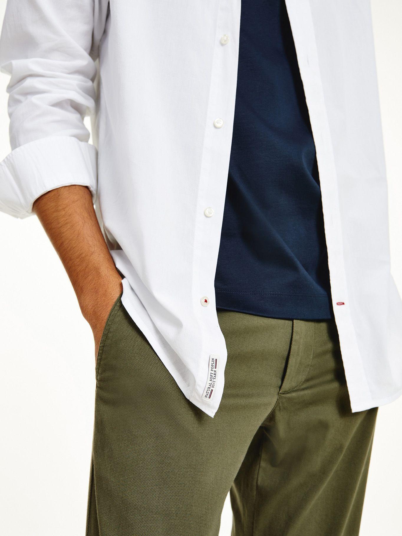 Camisa Popelín Soft Regular Fit Blanco Tommy Hilfiger-2