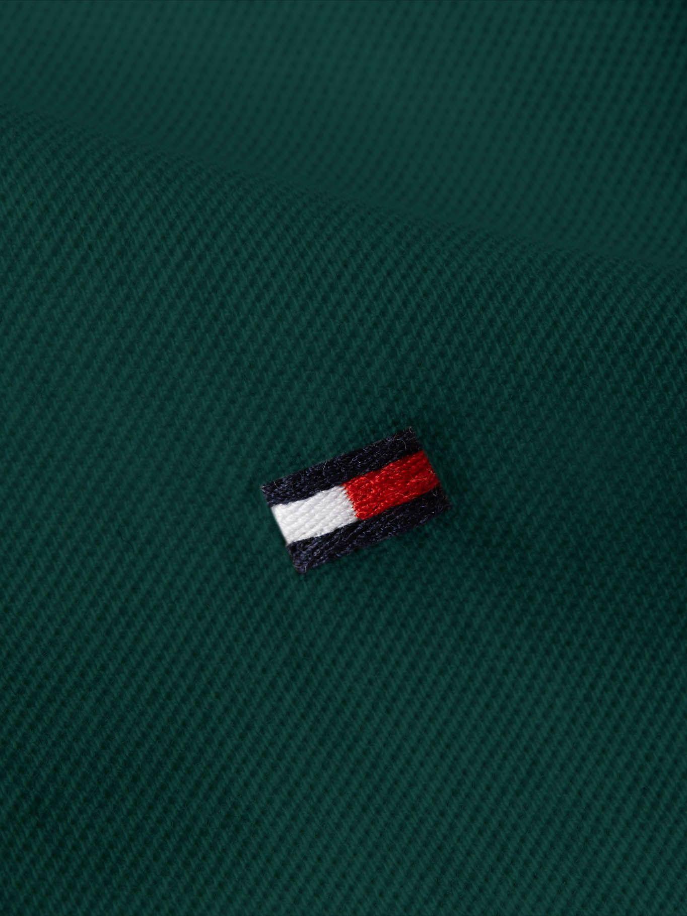 Polo Global Stripe Placement Verde Tommy Hilfiger-2