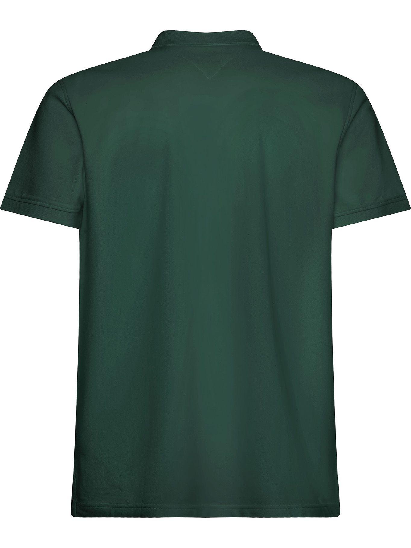 Polo Global Stripe Placement Verde Tommy Hilfiger-1