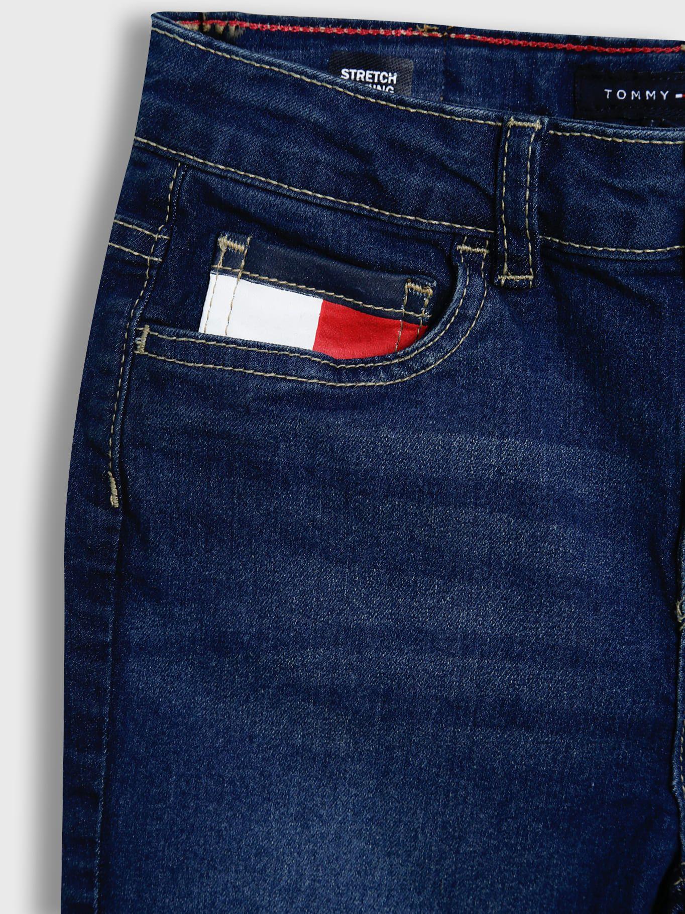 JEANS SKINNY TALLE MEDIO AZUL 460 TOMMY HILFIGER-3