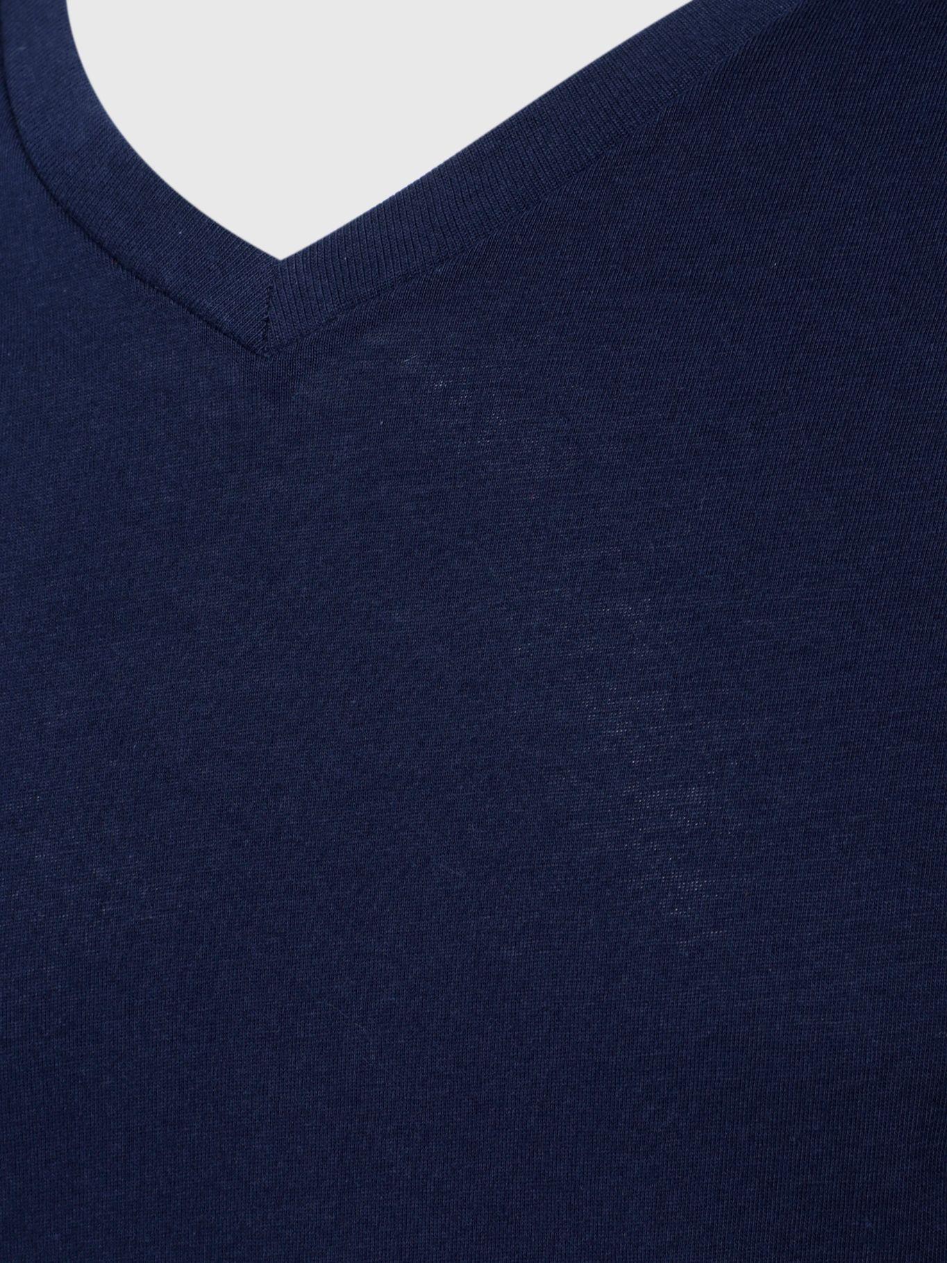 Pack De 3 Camisetas V-Neck Azul Tommy Hilfiger-3