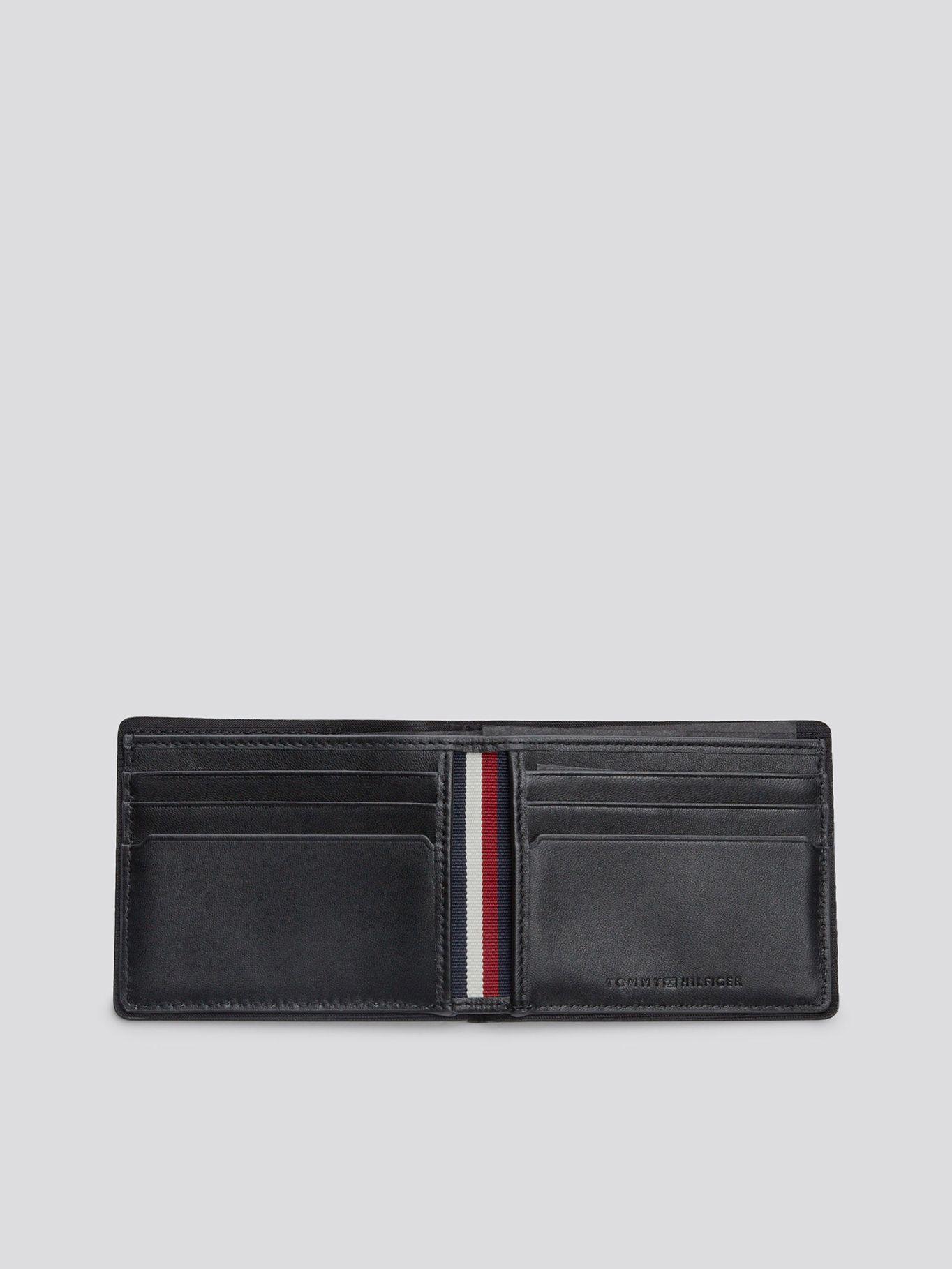 Billetera Casual De Cuero BDS Negro Tommy Hilfiger-2