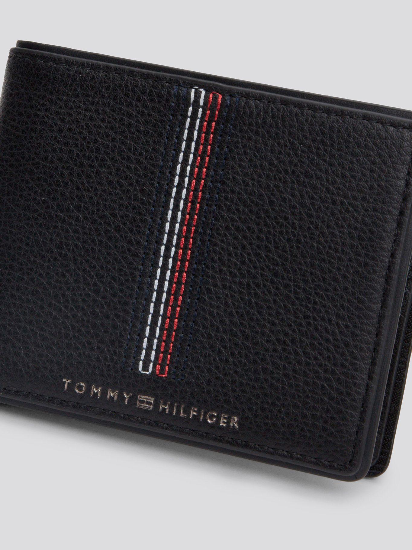 Billetera Casual De Cuero BDS Negro Tommy Hilfiger-3