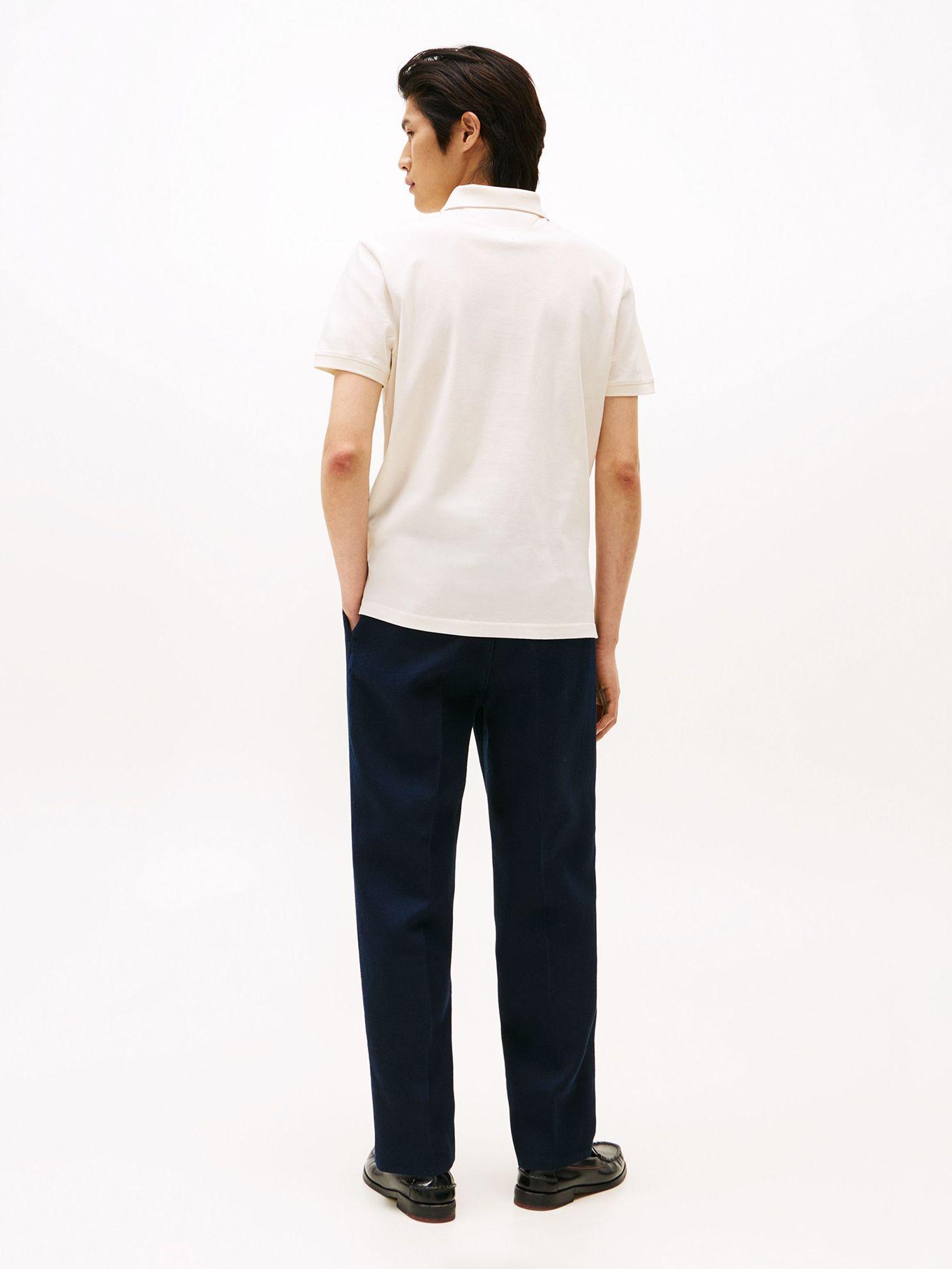 Polo Icon Graphic Regular Fit Blanco Tommy Hilfiger-2
