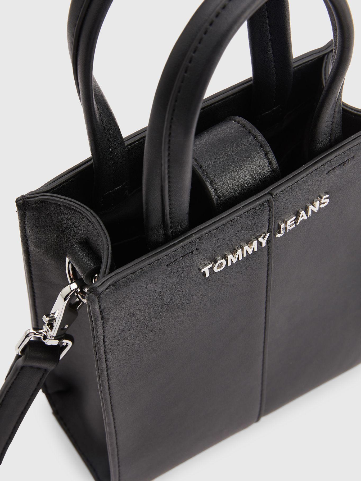 Bolso Crossover Con Logo Negro Tommy Hilfiger-3