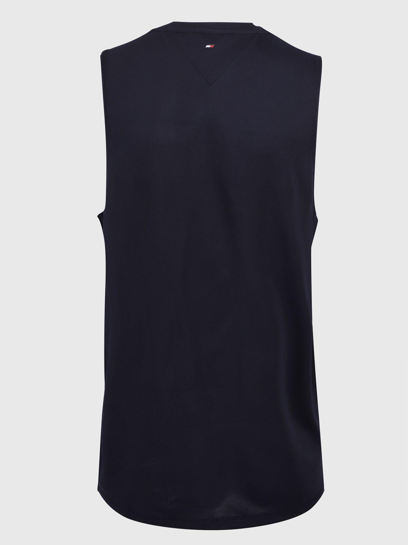 Polera Sport Performance Azul Tommy Hilfiger-1