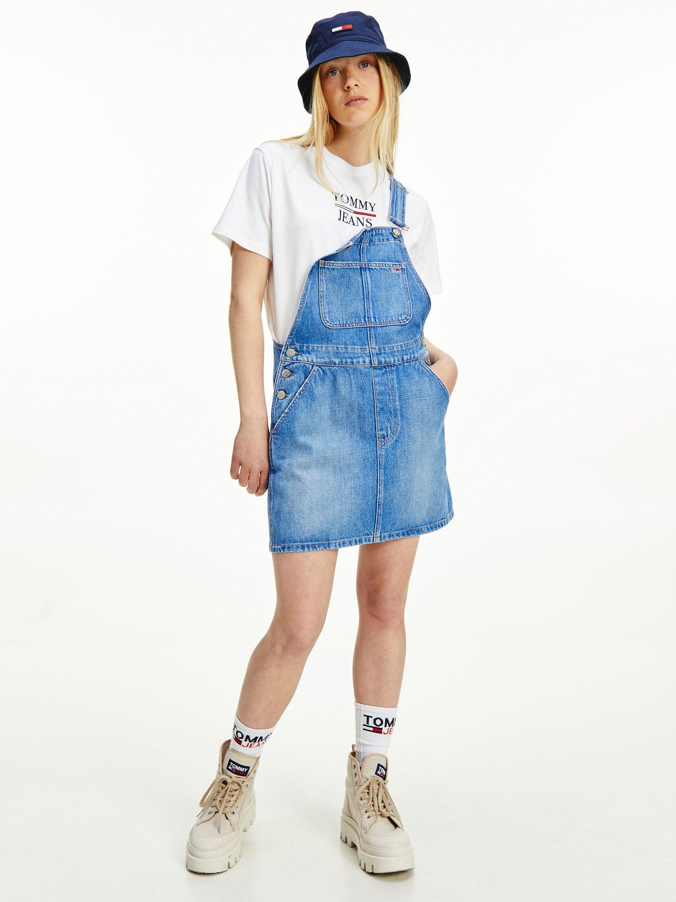 Polera Crop Logo Bxy Blanco Tommy Jeans M2-0