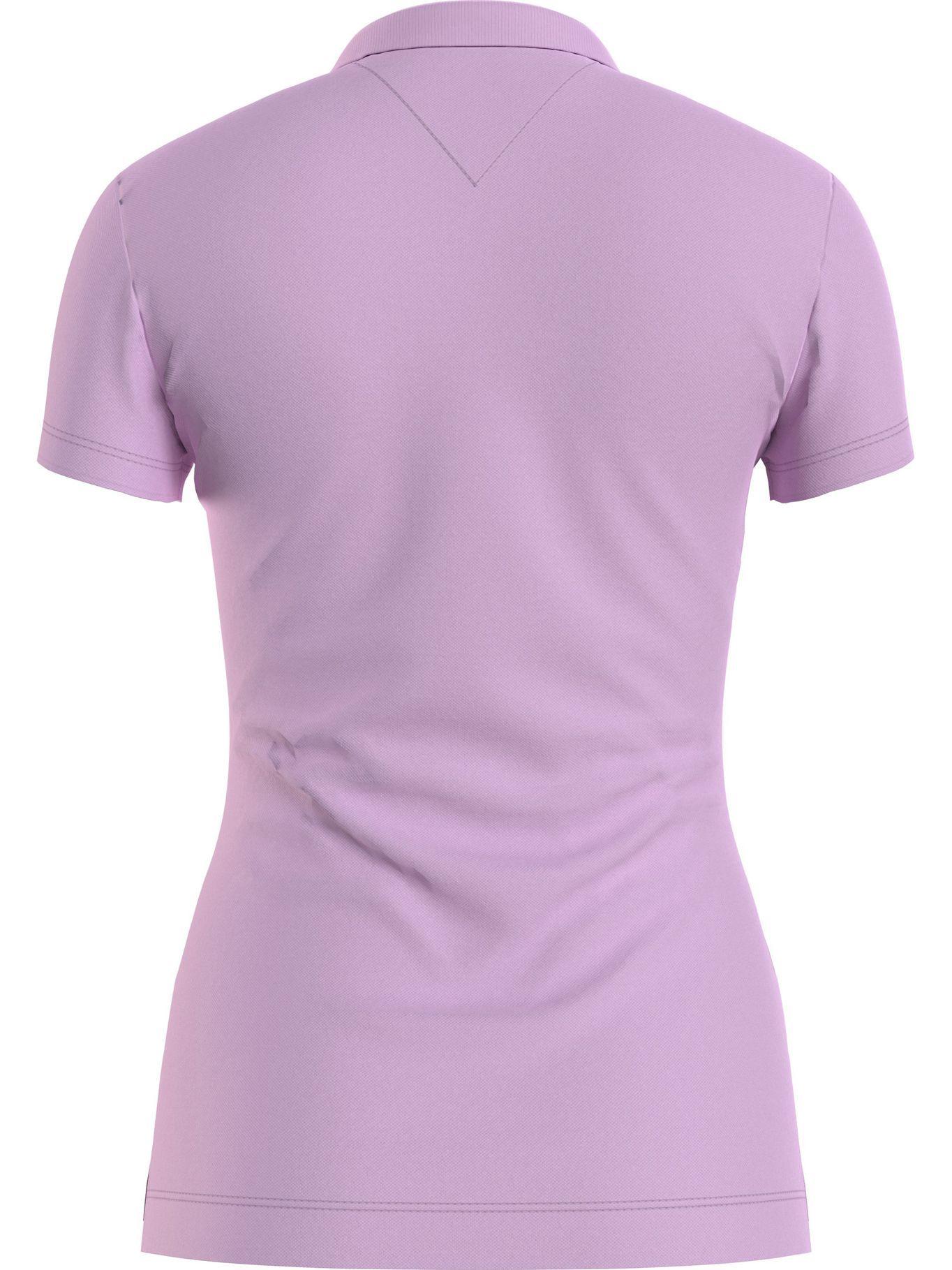Polo Essential Slim Fit Lila Tommy Hilfiger-1