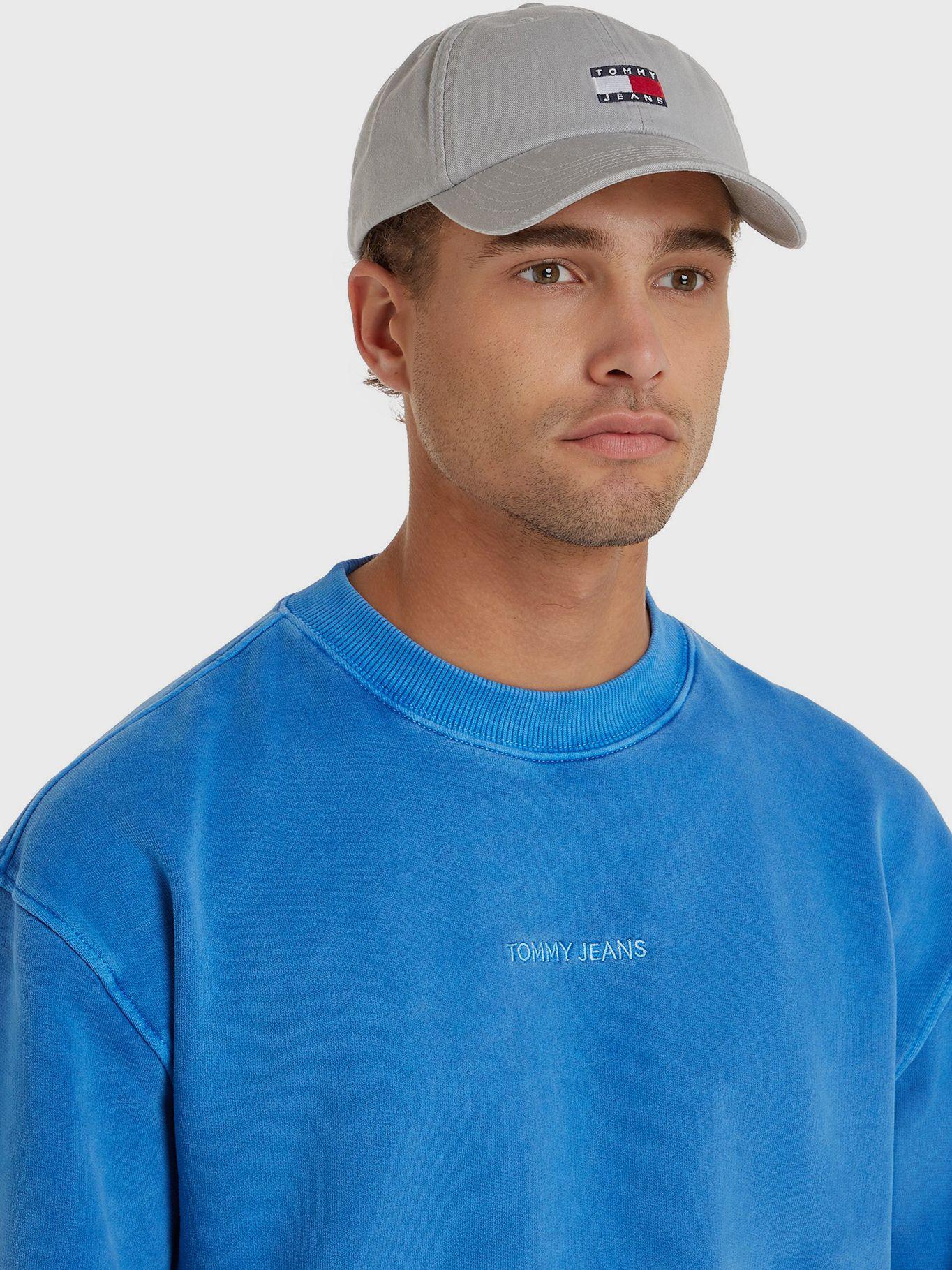 Polera Organic /Logo Slim Fit Gris Tommy Hilfiger-1