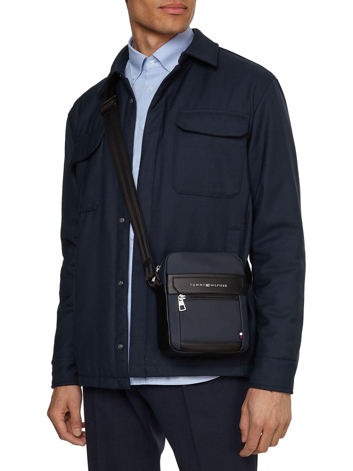 Bolso Th Casual Con Logo Azul Tommy Hilfiger-4