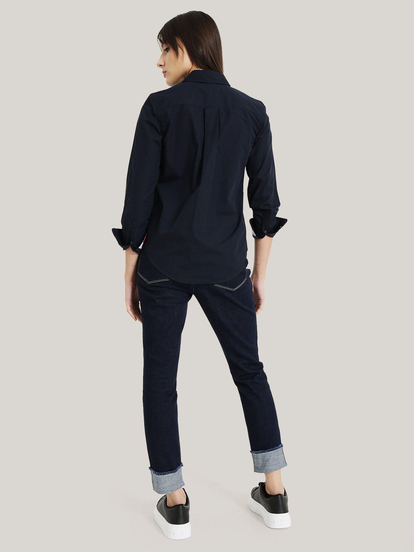 CAMISA DE RAYAS RELAXED AZUL TOMMY HILFIGER-2