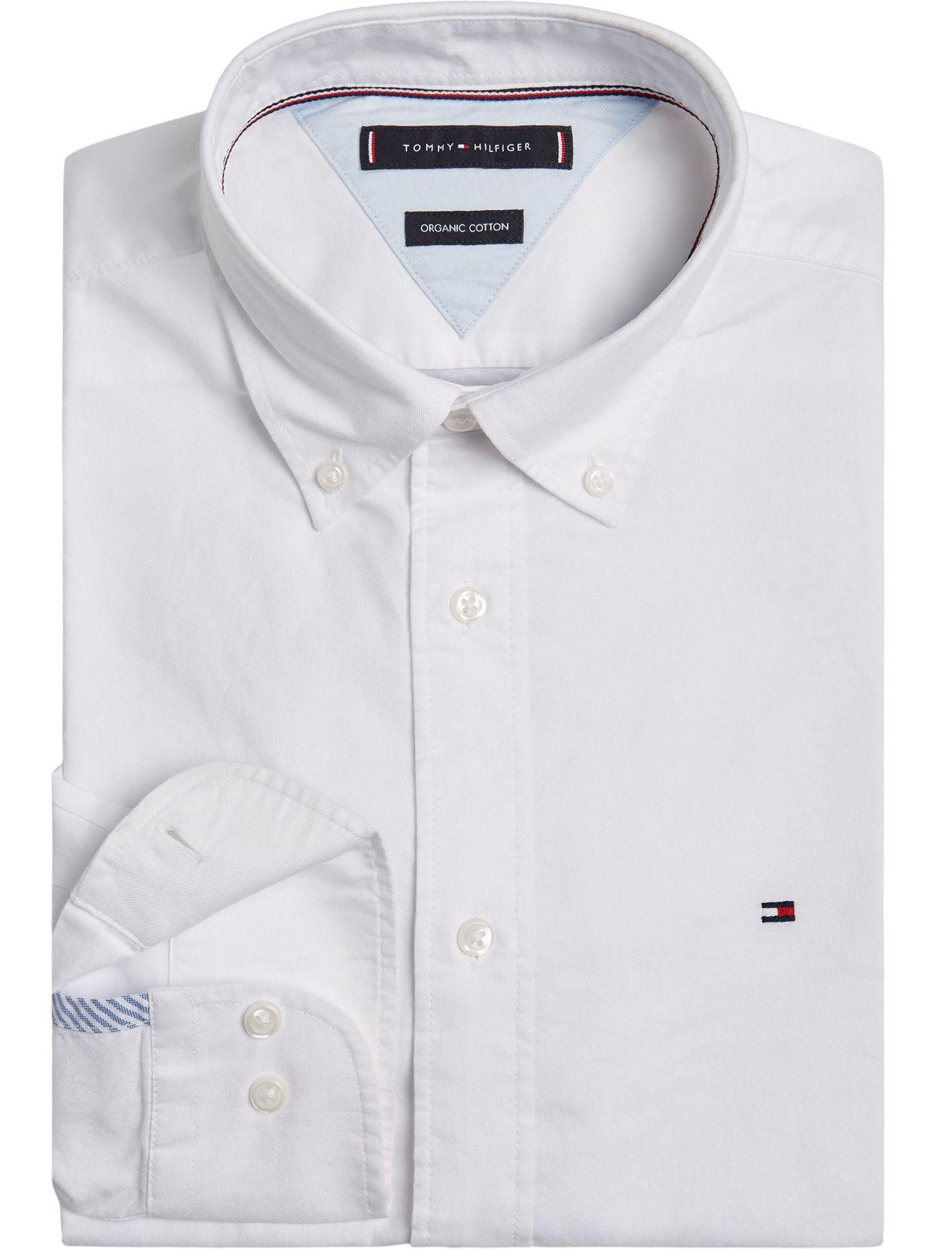Camisa Light Oxford Regular Blanco Tommy Hilfiger M23-2