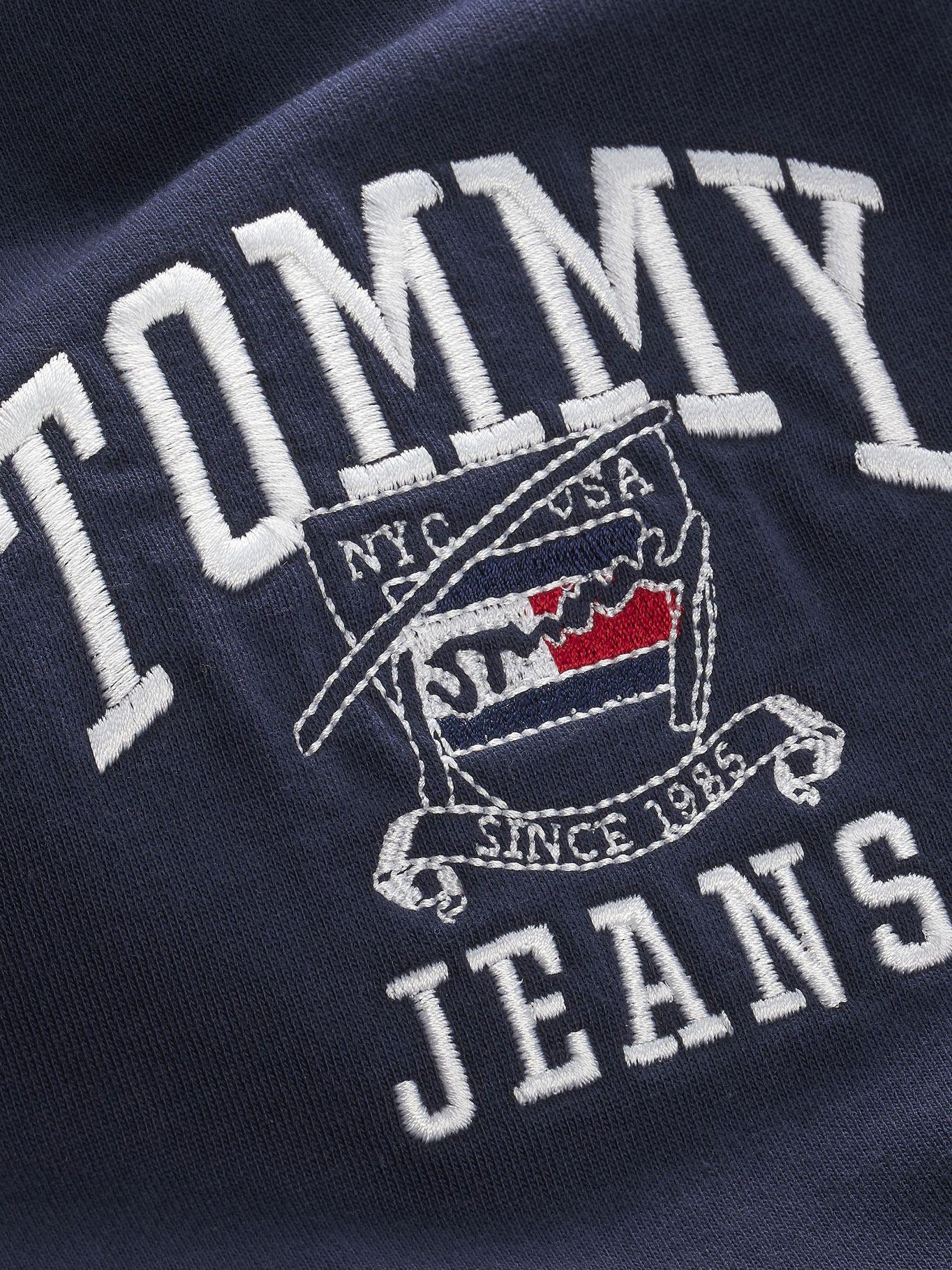 Polera Homespun College Azul Tommy Jeans F2-2