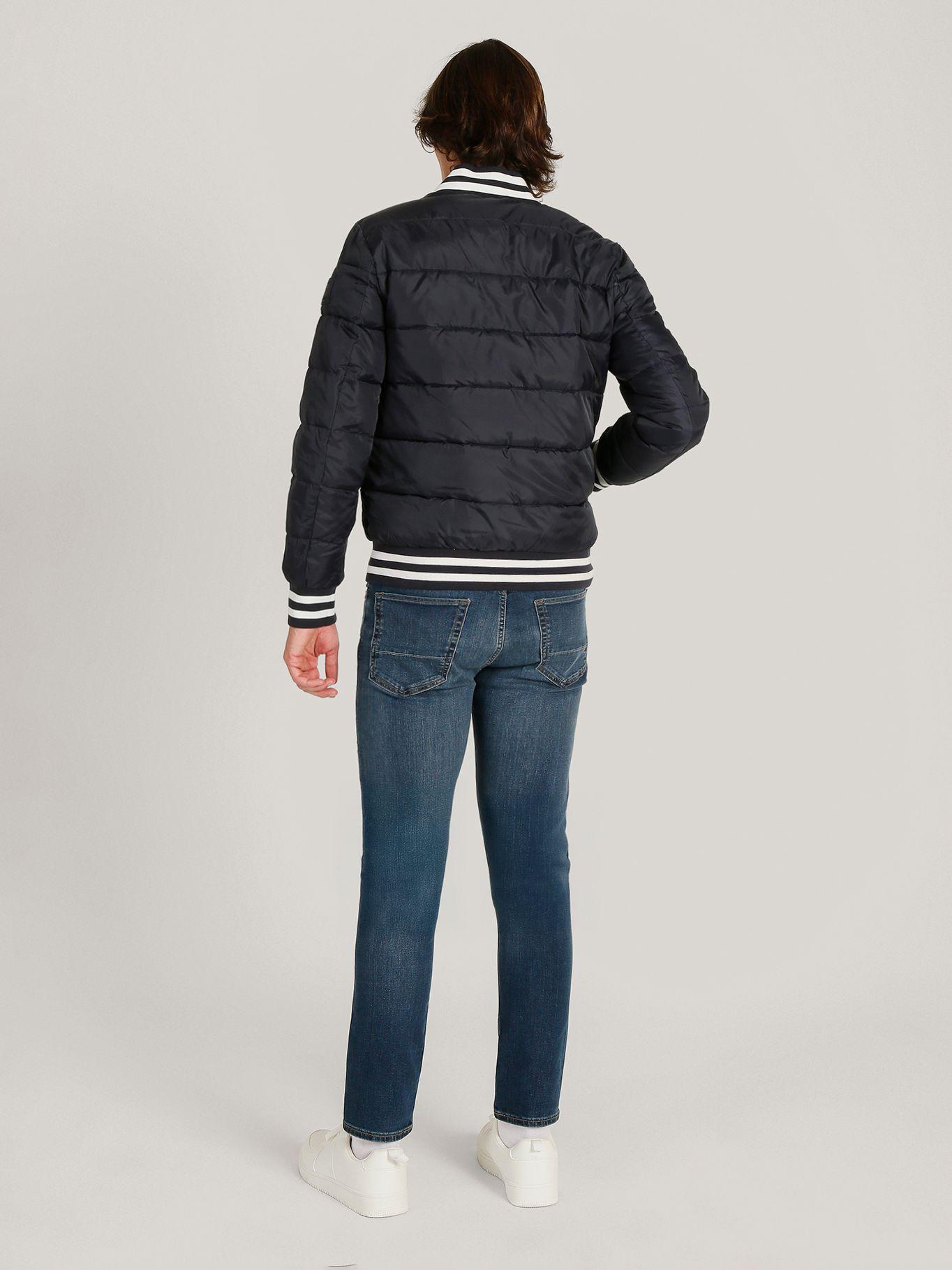 Chaqueta Quilted Bomber Con Logo Azul Tommy Hilfiger-2