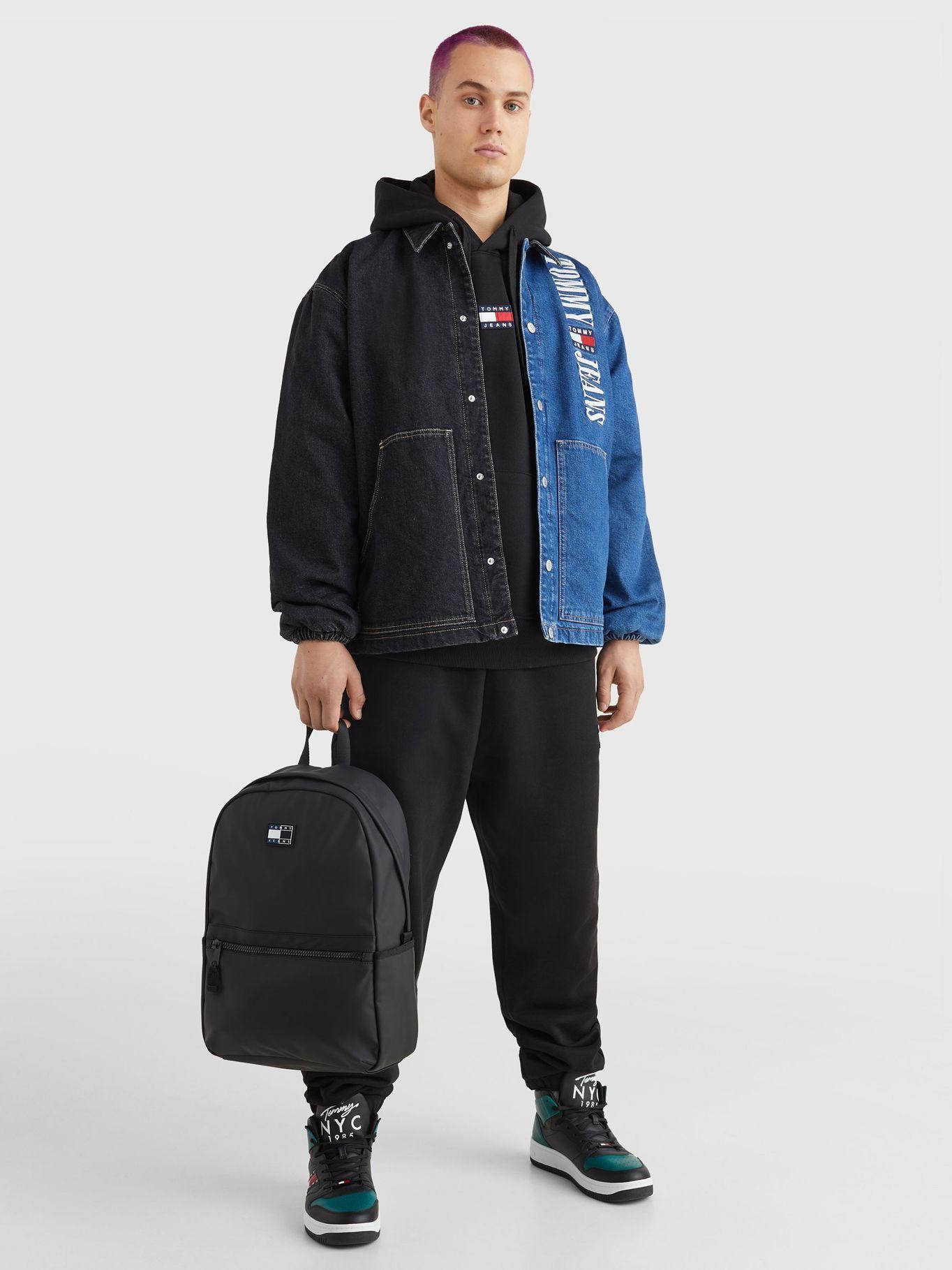 Mochila College Essential Negro Tommy Hilfiger-1