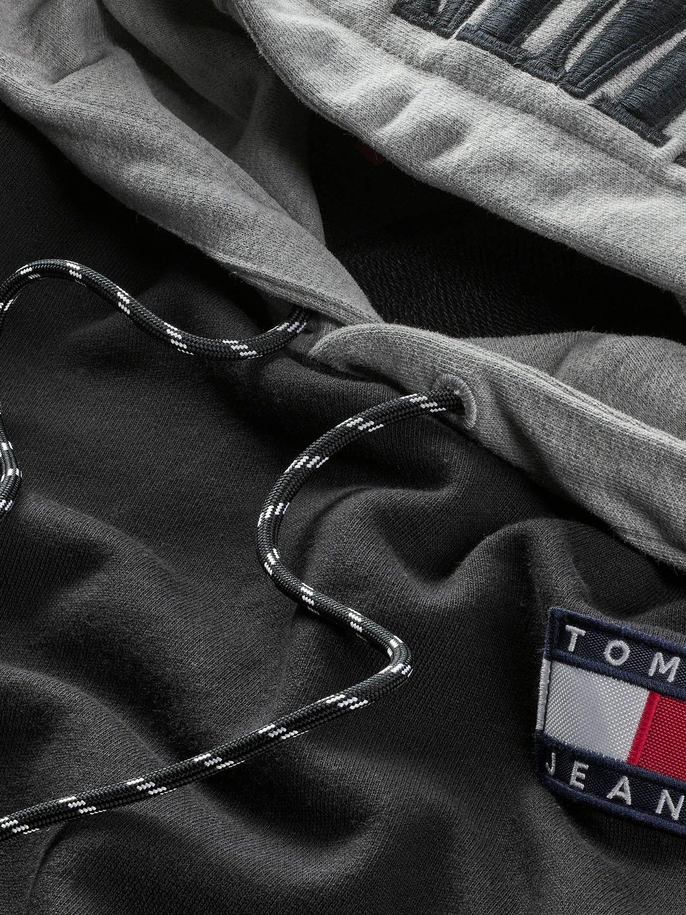 Polerón Hoodie Relaxed Block Mix Negro Tommy Hilfiger-2