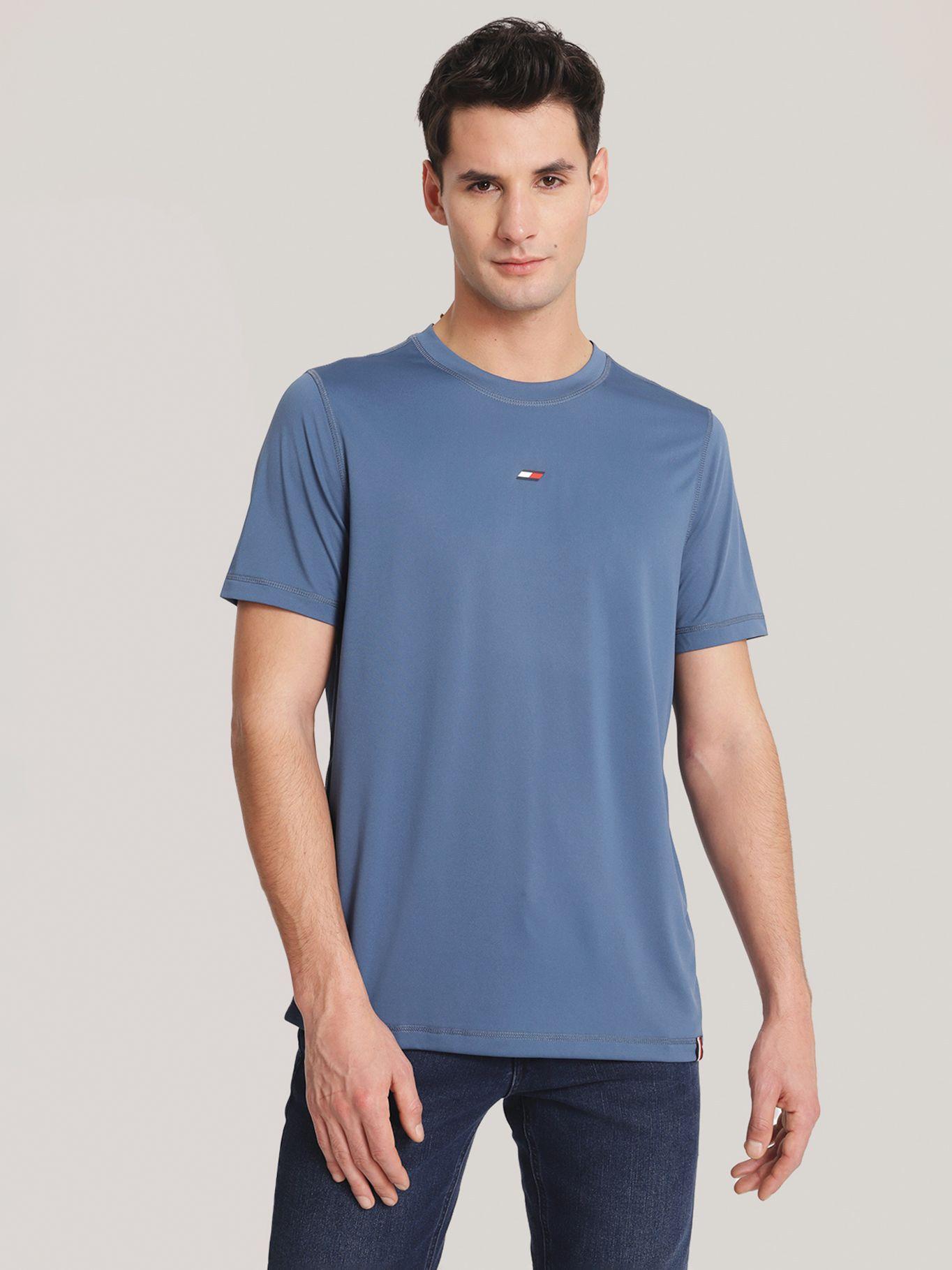 Polera Sport Essential C Logo Azul Tommy Hilfiger-0