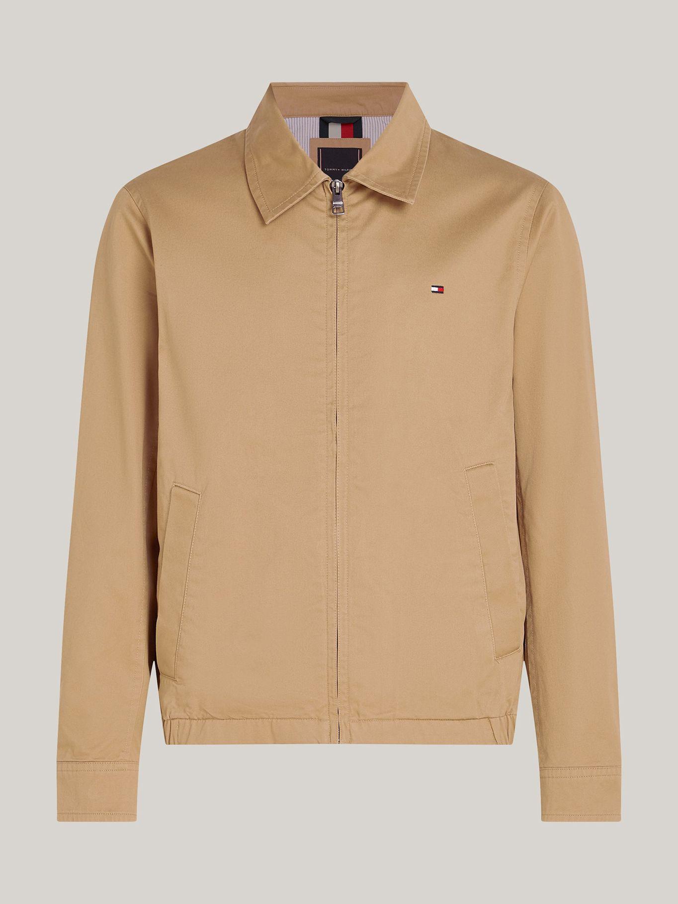 Chaqueta Cotton Ivy Con Cierre Beige Tommy Hilfiger-4